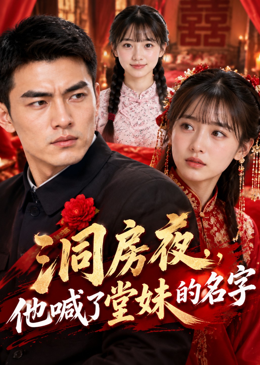 洞房夜，他喊了堂妹的名字封面图