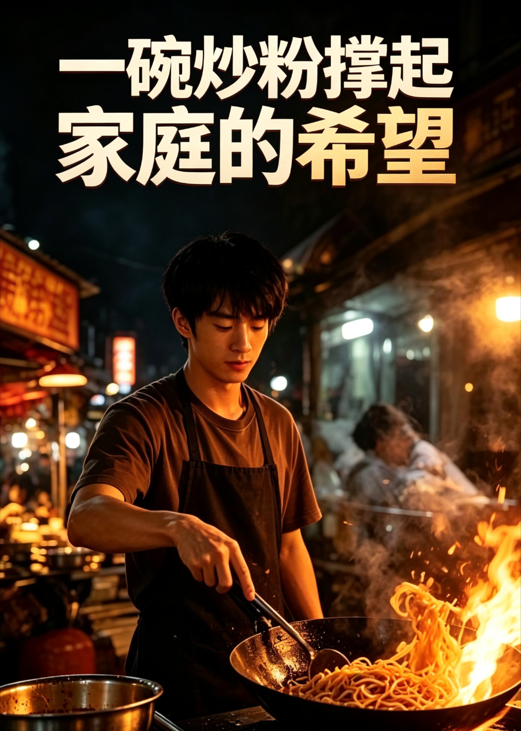 一碗炒粉撑起家庭的希望封面图