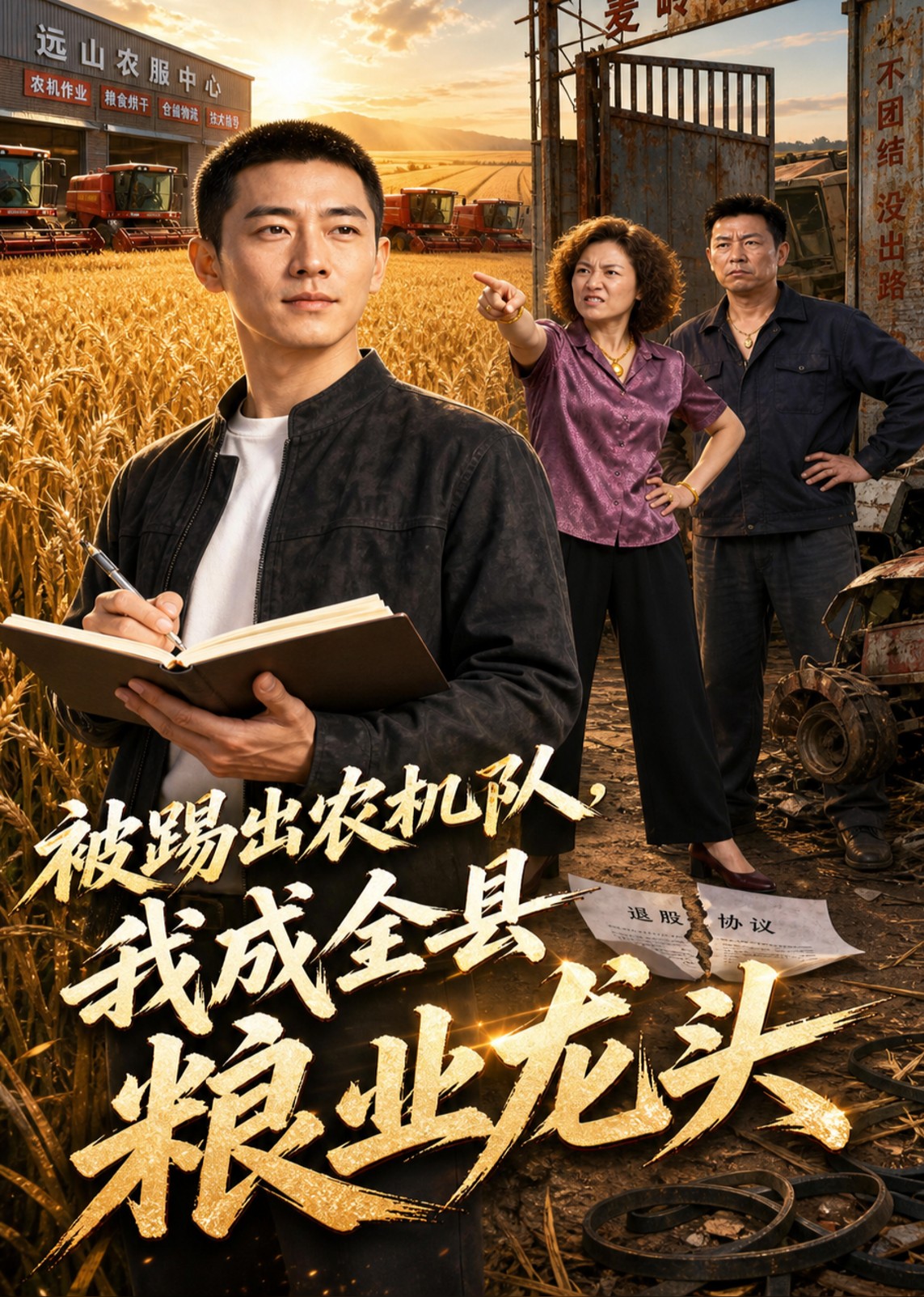 被踢出农机队，我成全县粮业龙头封面图