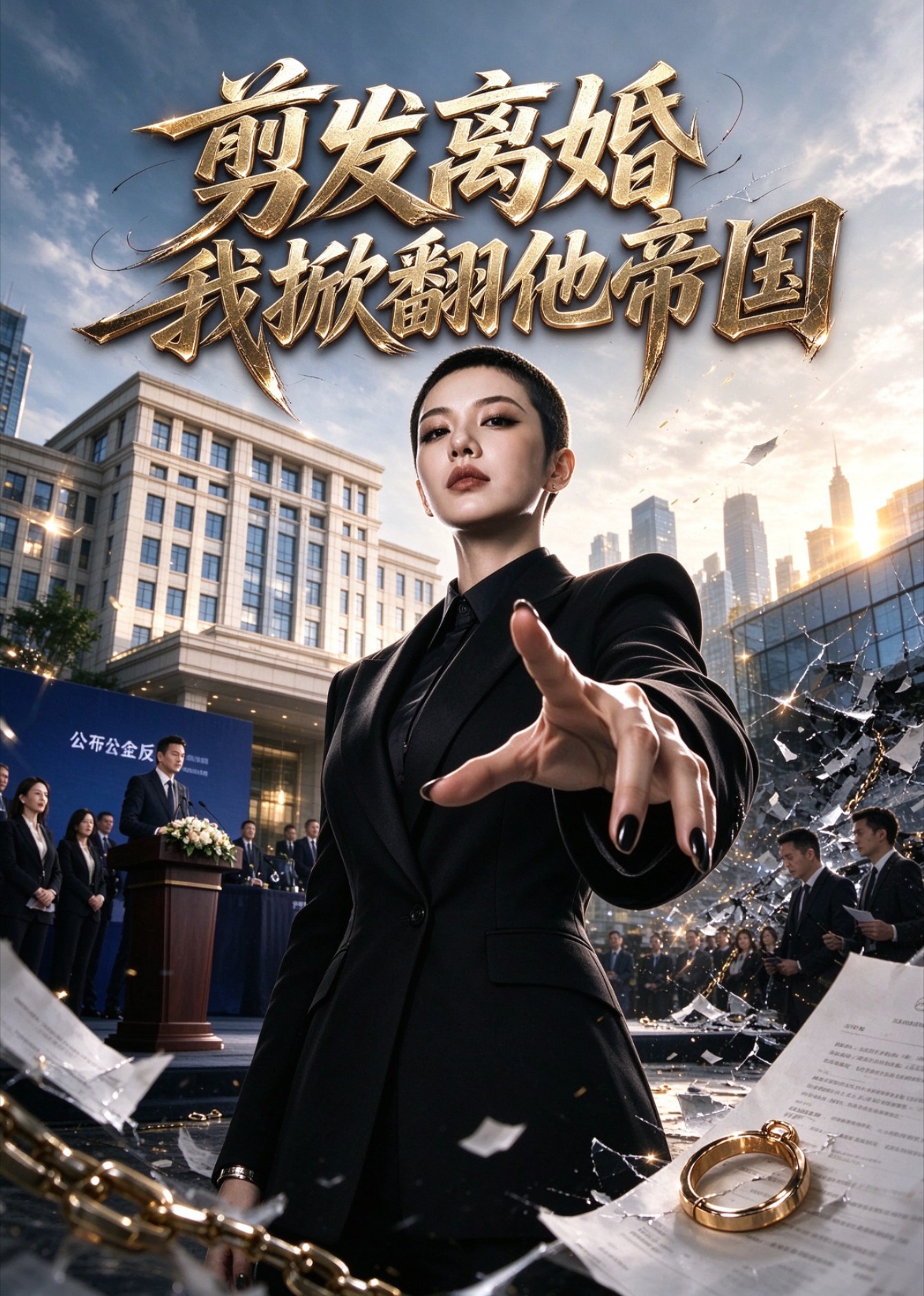 剪发离婚我掀翻他帝国封面图