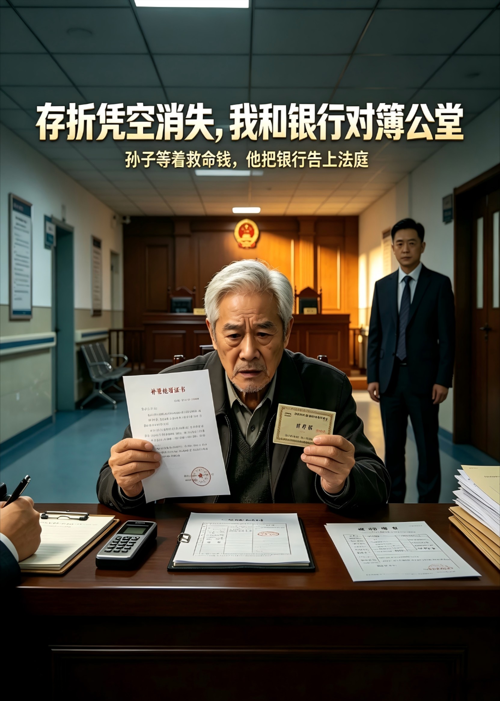 存折凭空消失，我和银行对簿公堂