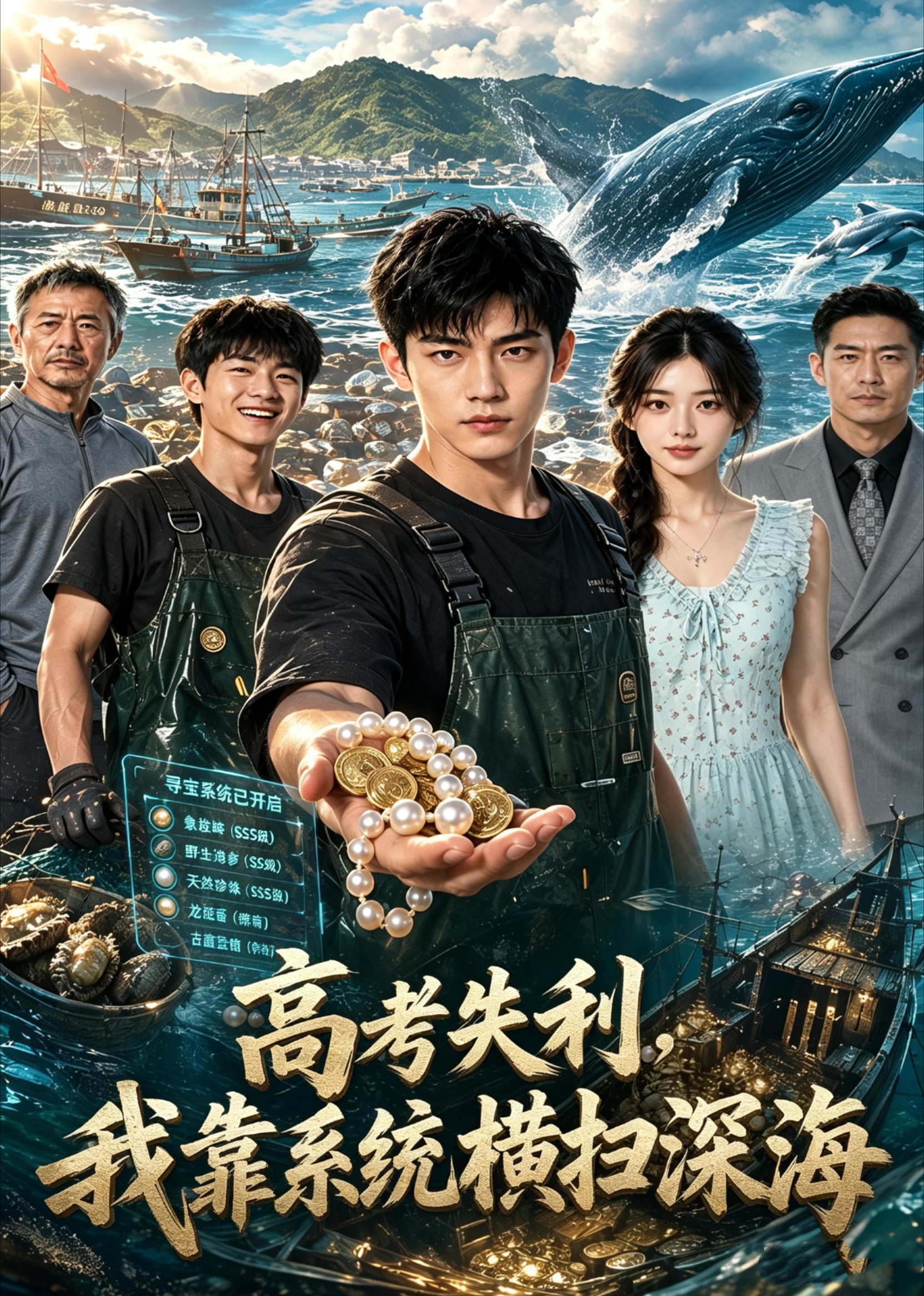 高考失利，我靠系统横扫深海封面图