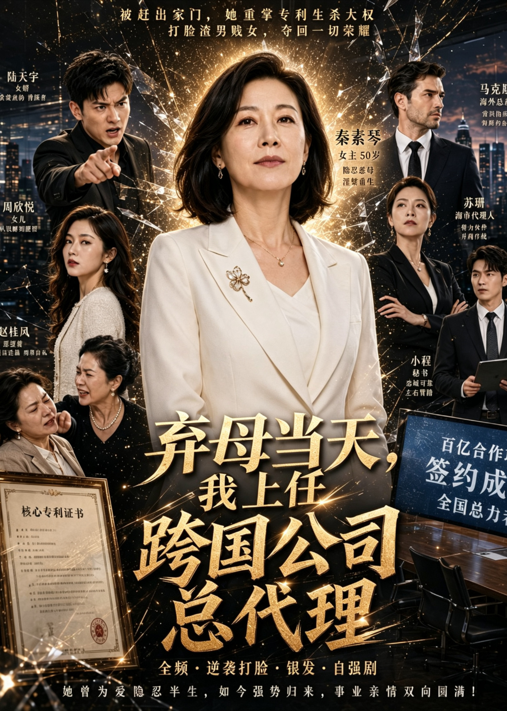 弃母当天我上任跨国公司总代理