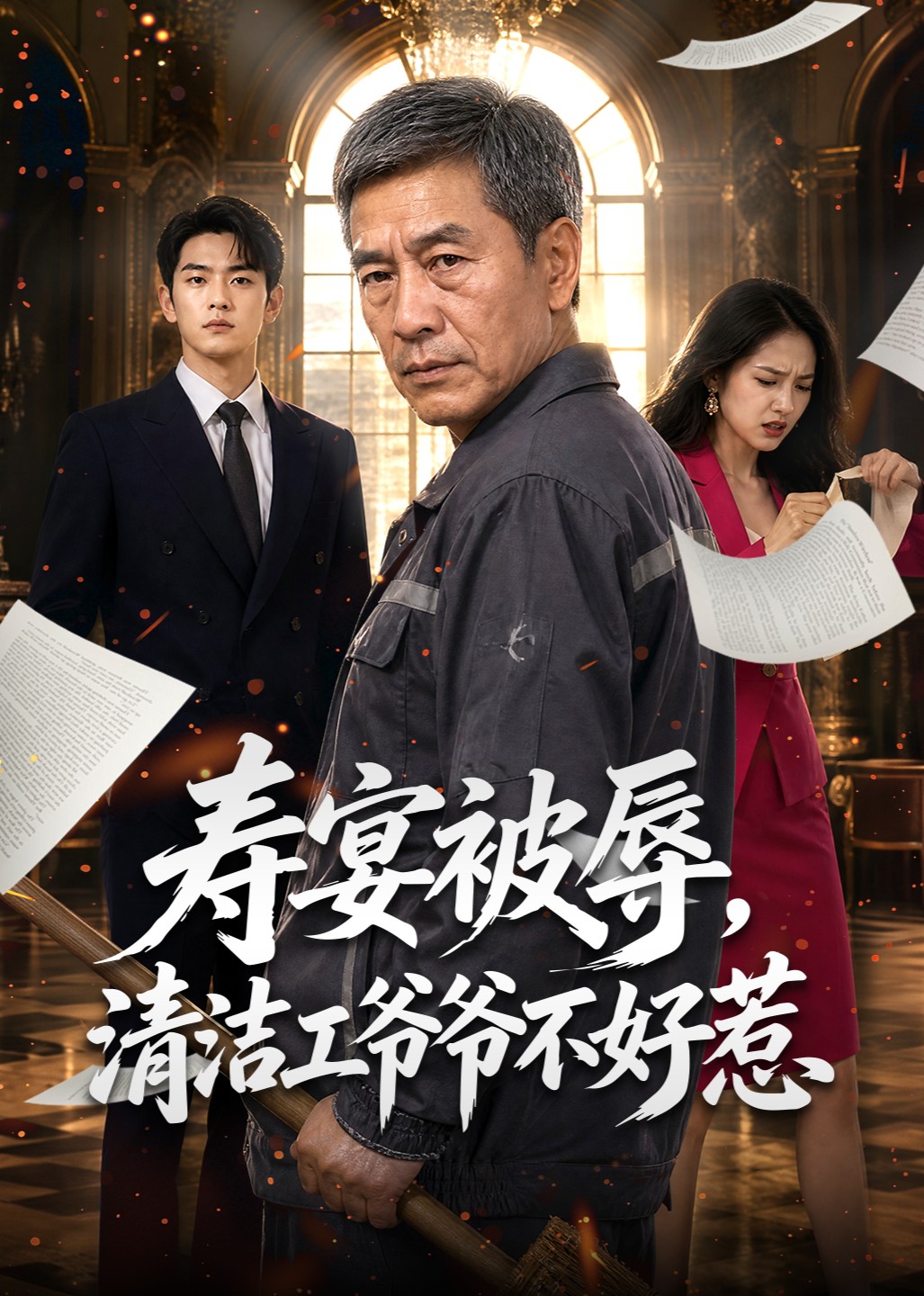 寿宴被辱，清洁工爷爷不好惹封面图