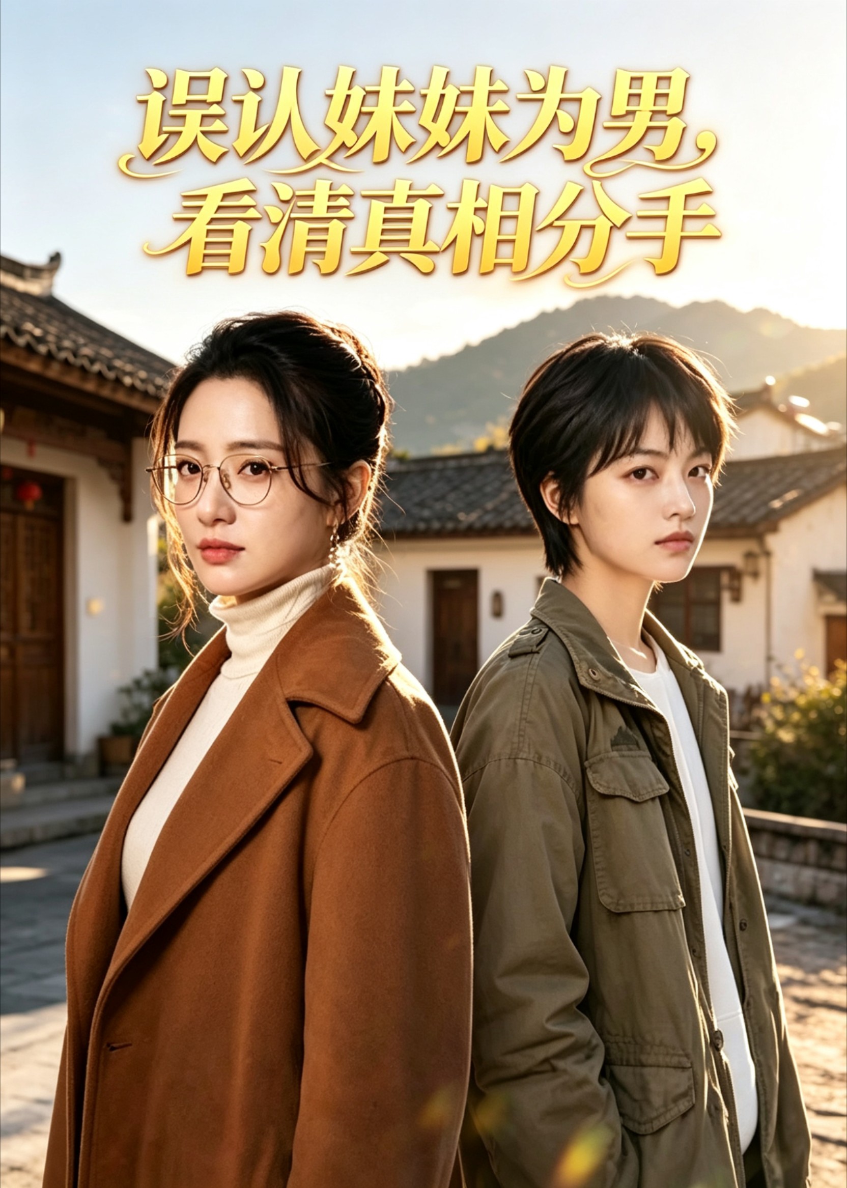 误认妹妹为男，看清真相分手