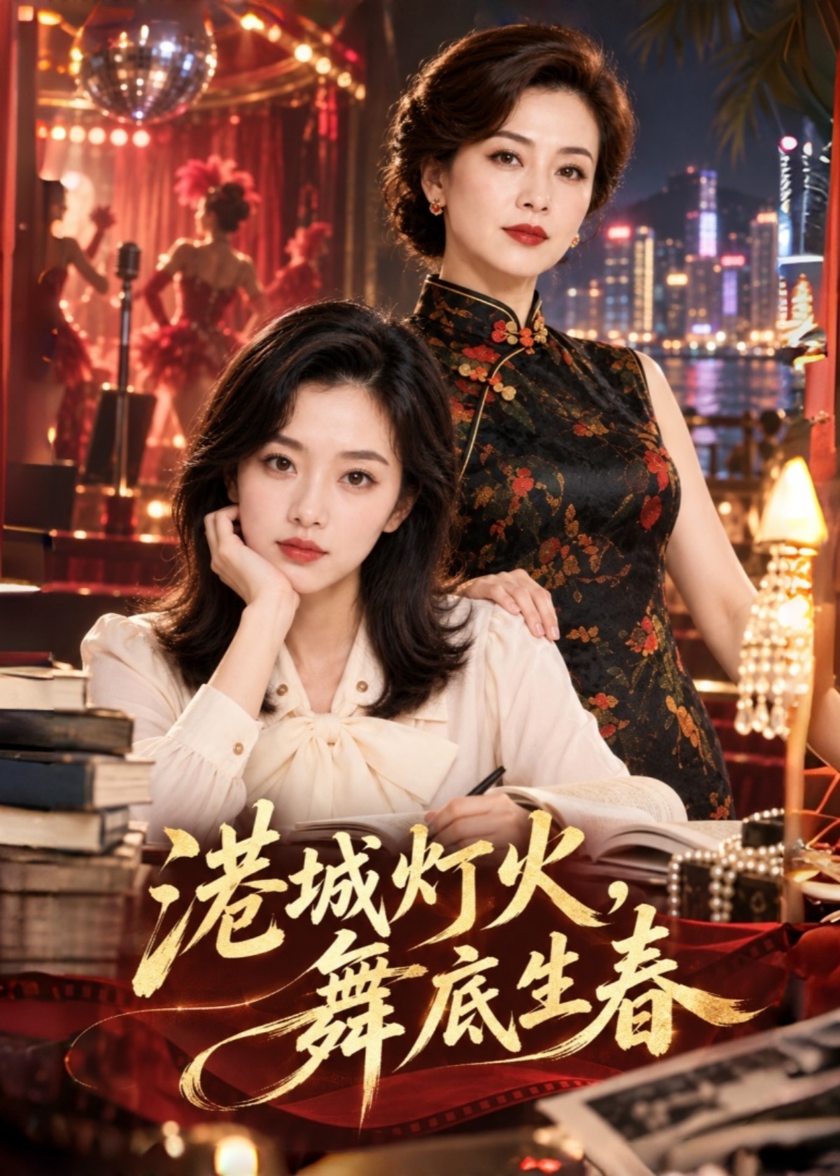 港城灯火，舞底生春