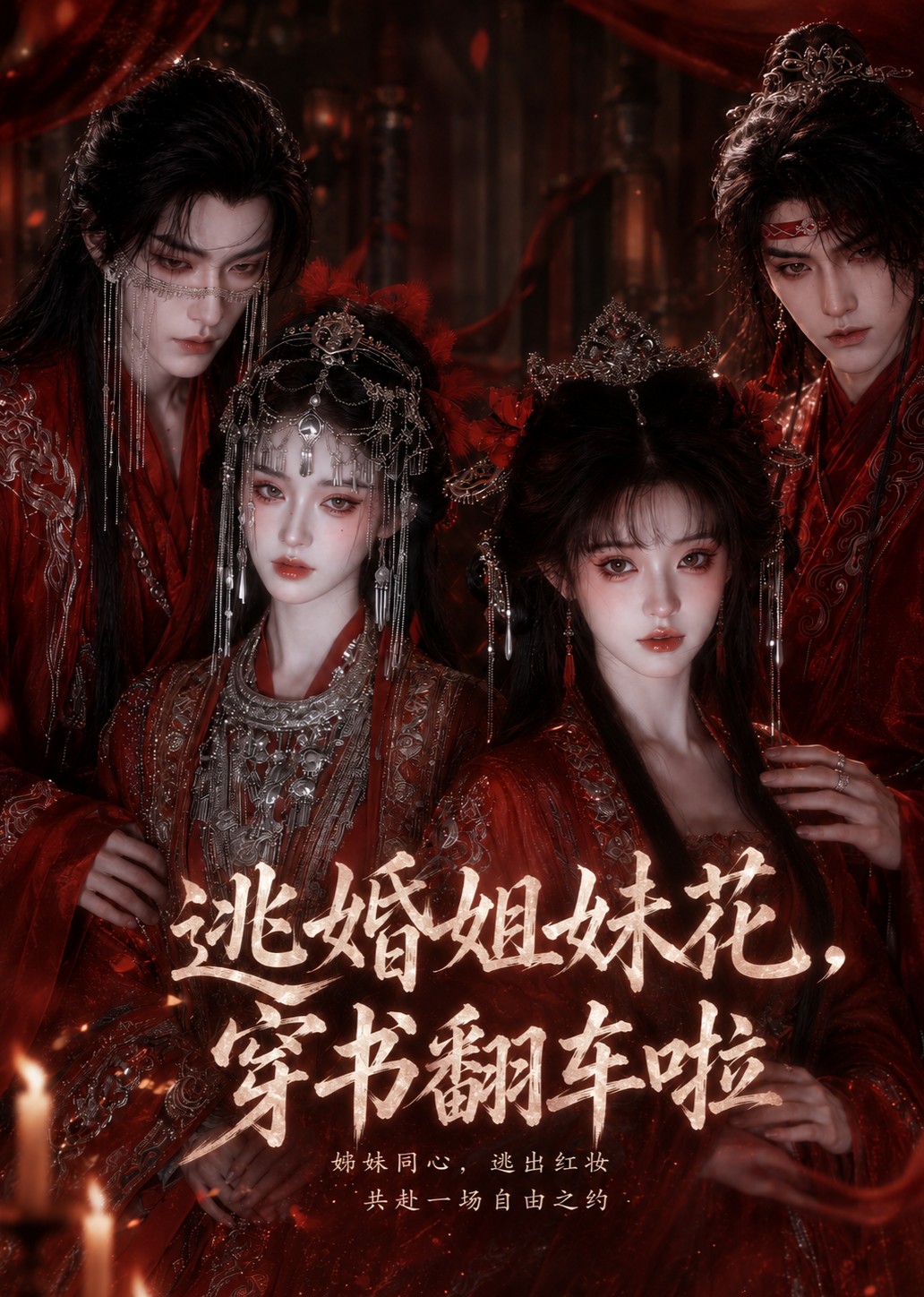 逃婚姐妹花，穿书翻车啦封面图