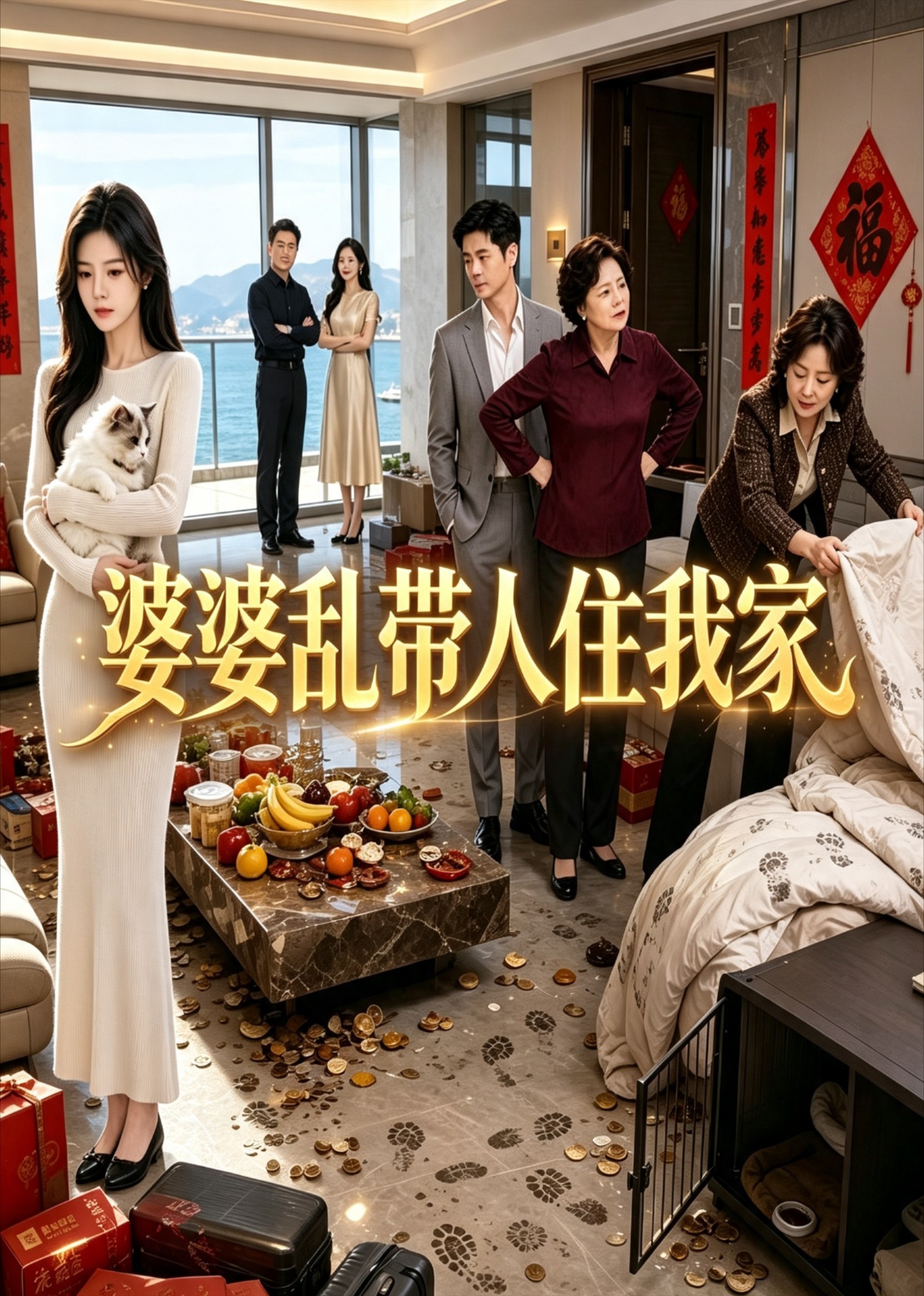 婆婆乱带人住我家封面图
