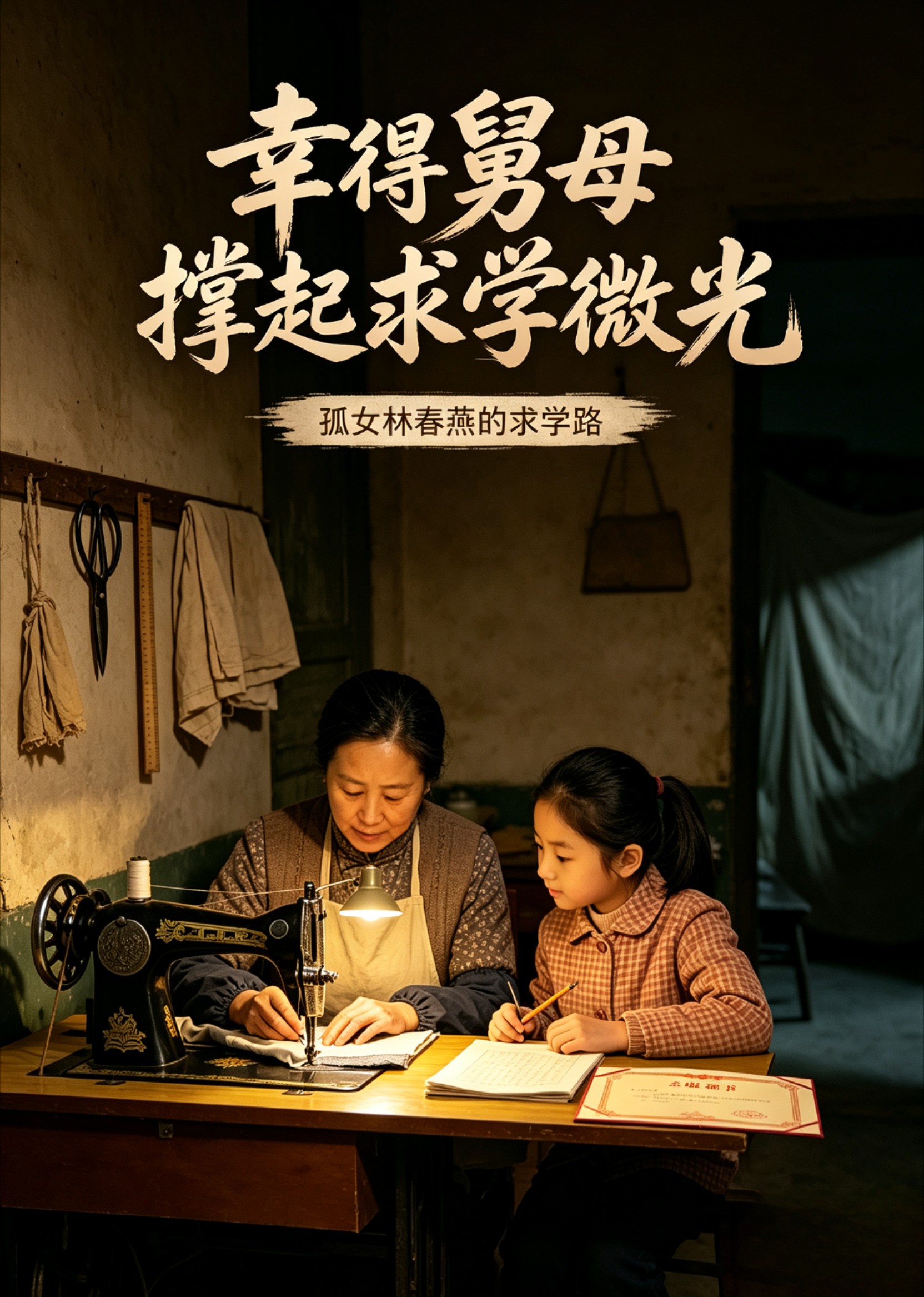 幸得舅母撑起求学微光