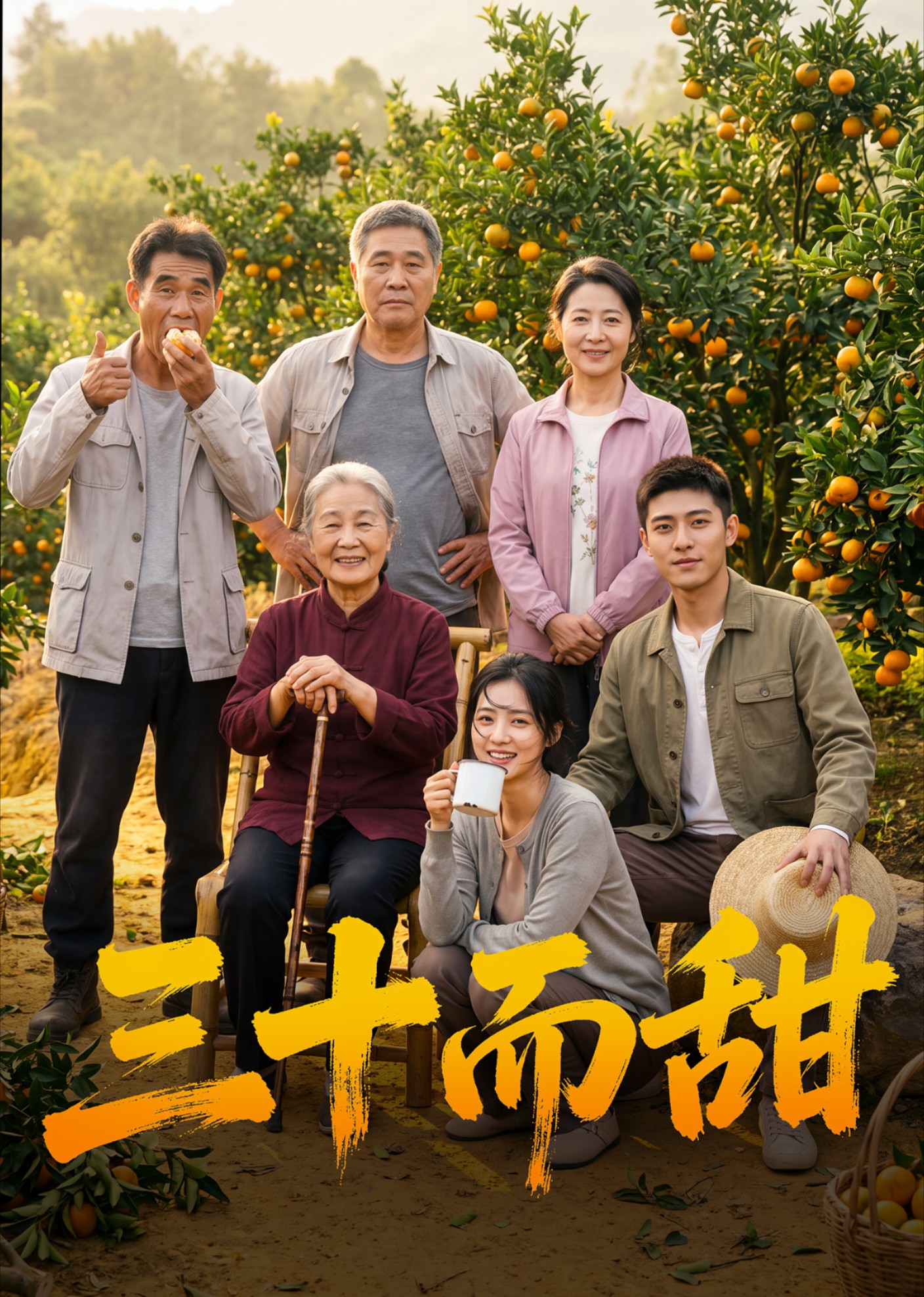 三十而甜之回村种橘记封面图