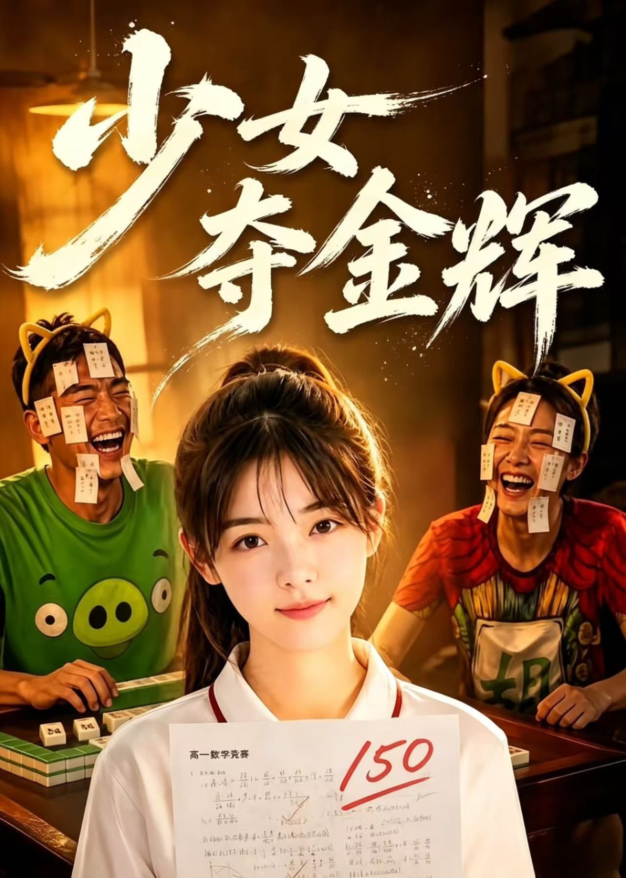 少女夺金辉封面图