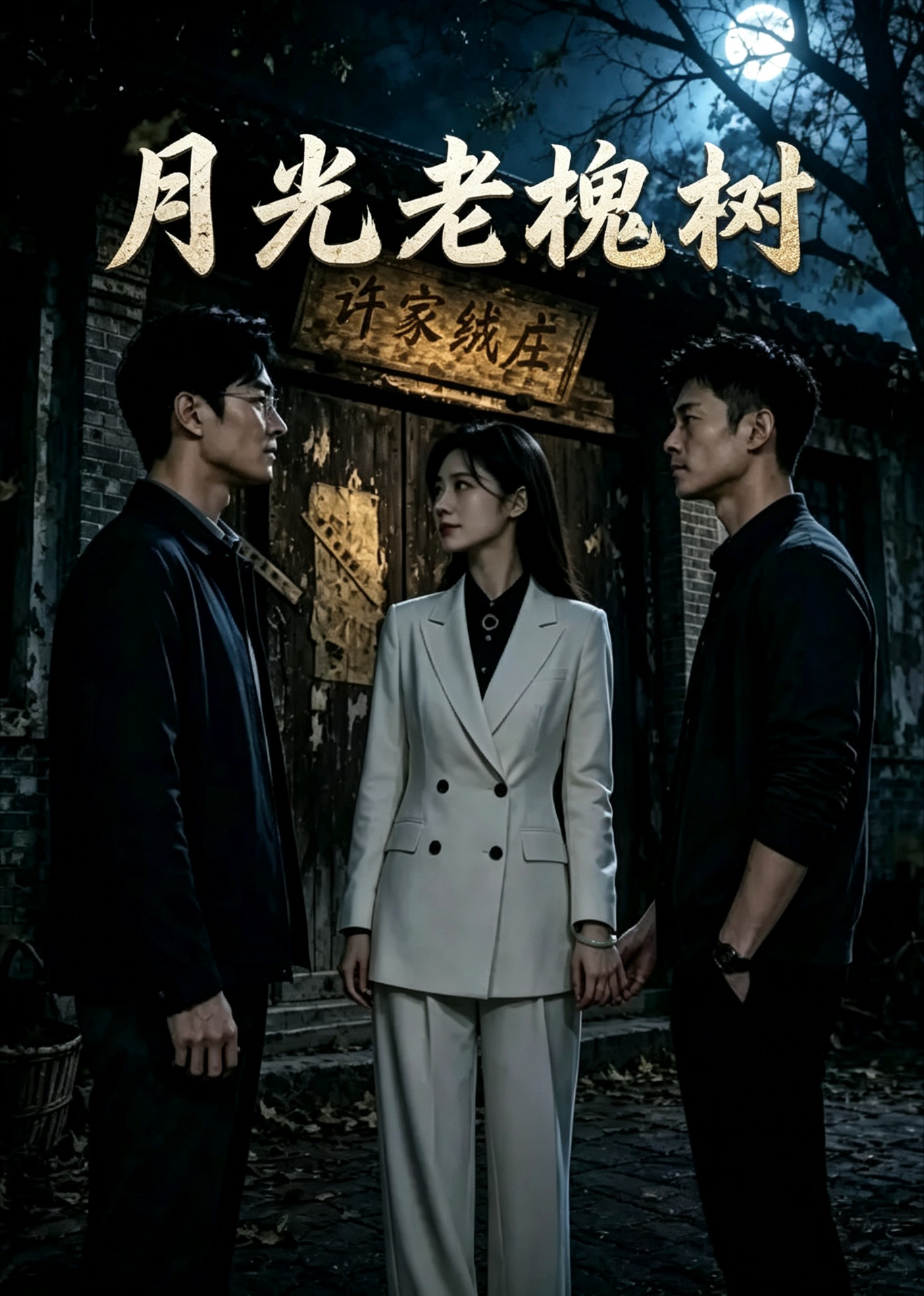 月光老槐树