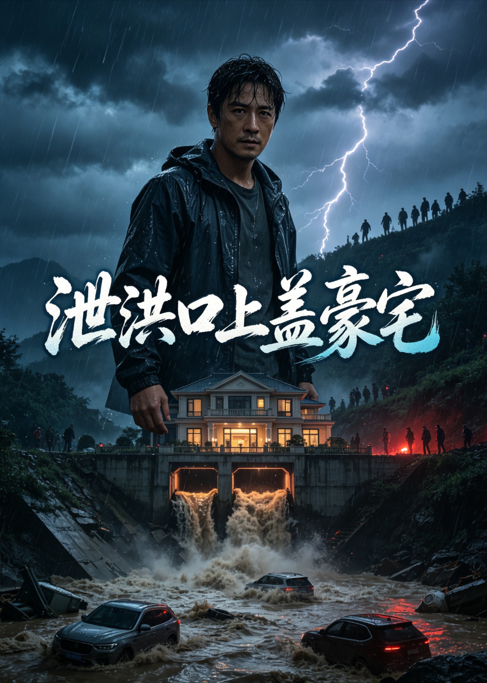 泄洪口上盖豪宅