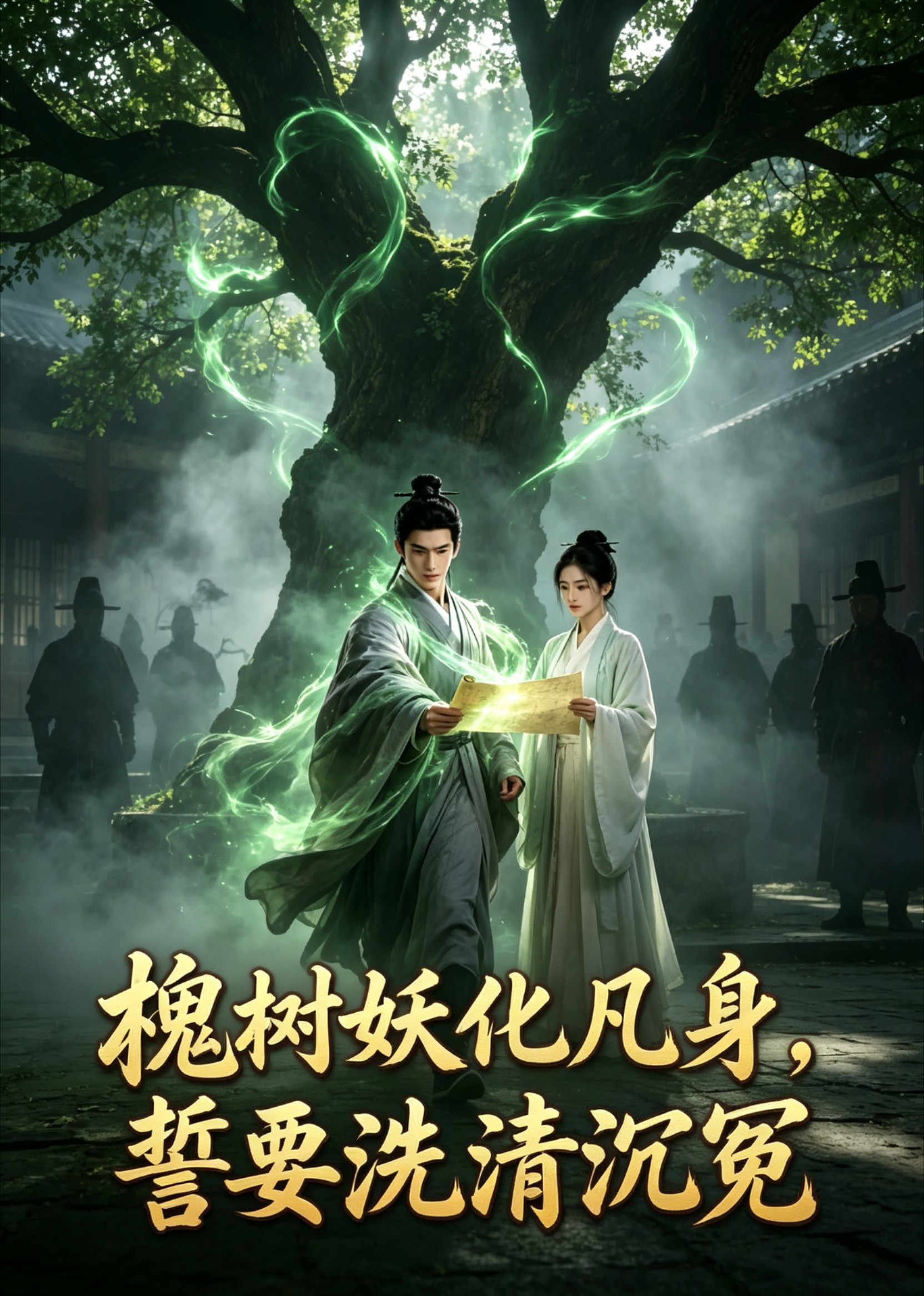 槐树妖化凡身，誓要洗清沉冤封面图
