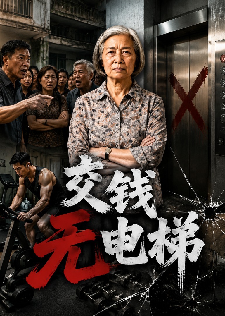 交钱无电梯