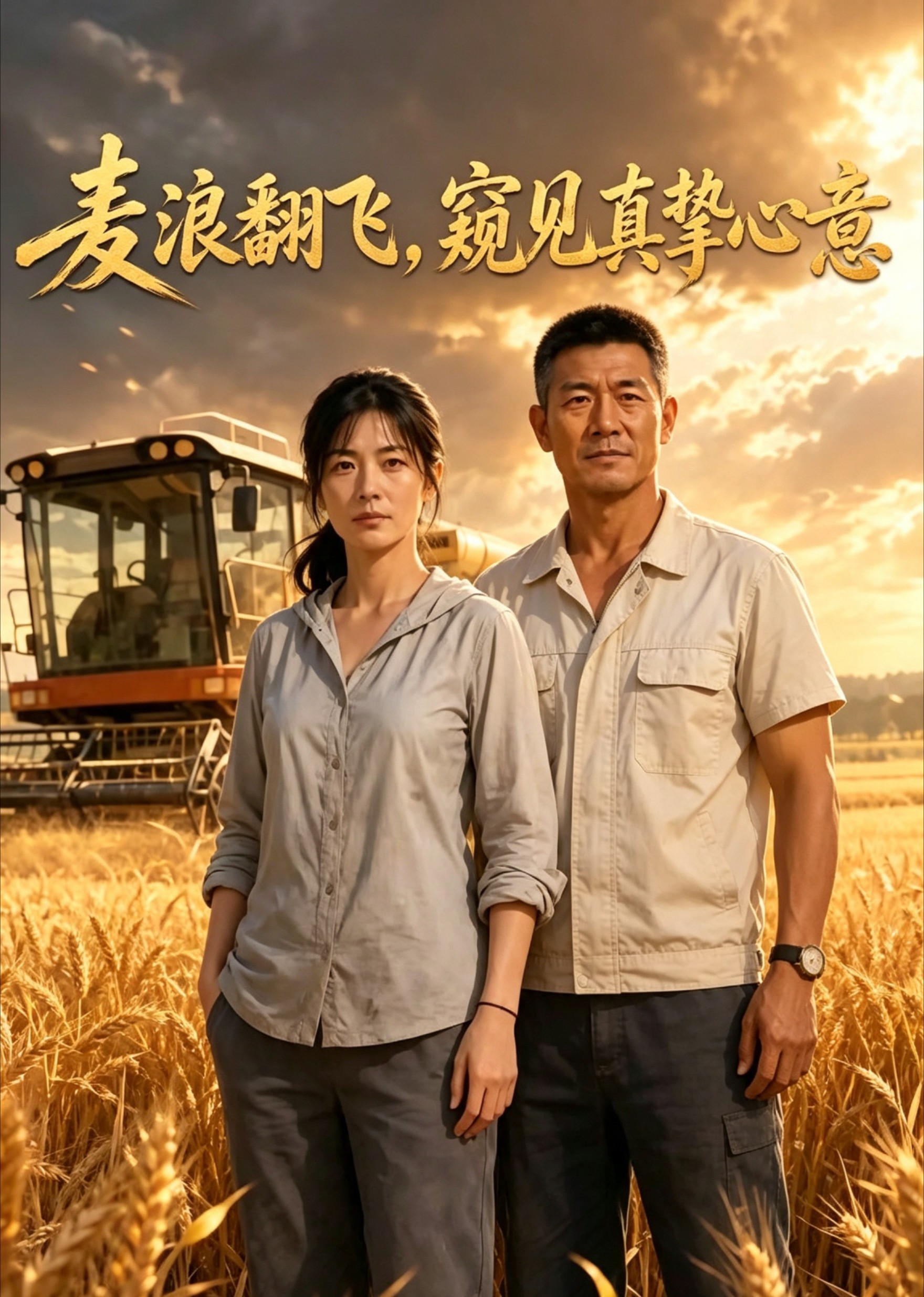 麦浪翻飞，窥见真挚心意
