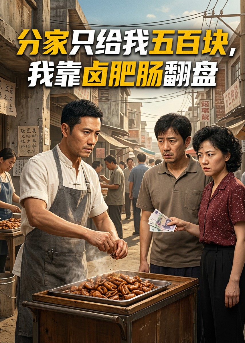 分家只给我五百块，我靠卤肥肠翻盘