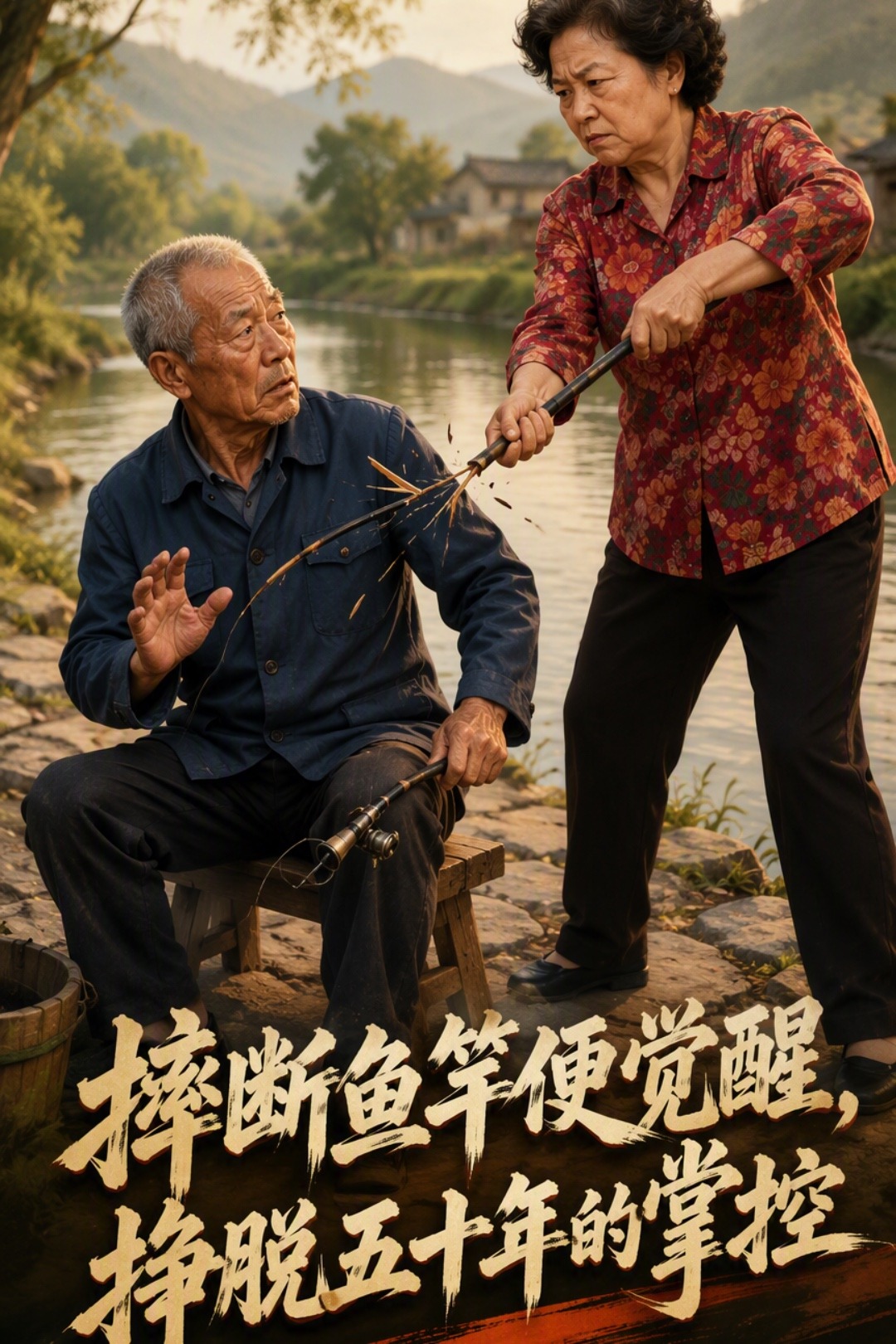 摔断鱼竿便觉醒，挣脱五十年的掌控封面图