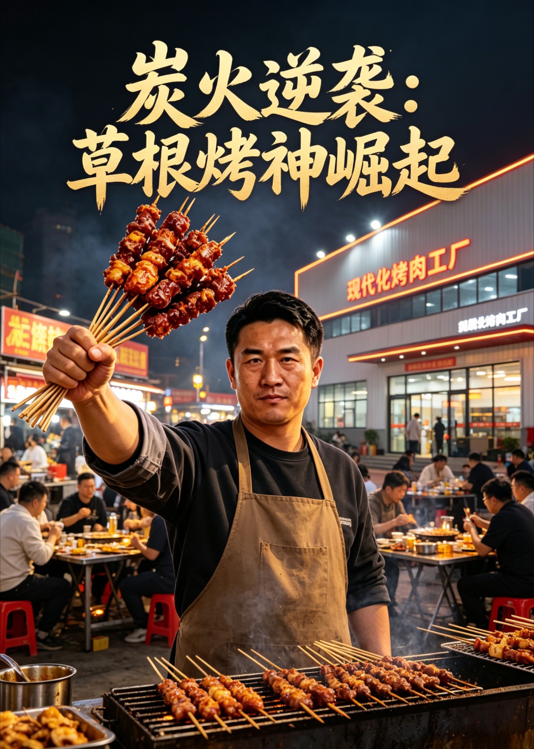 炭火逆袭：草根烤神崛起