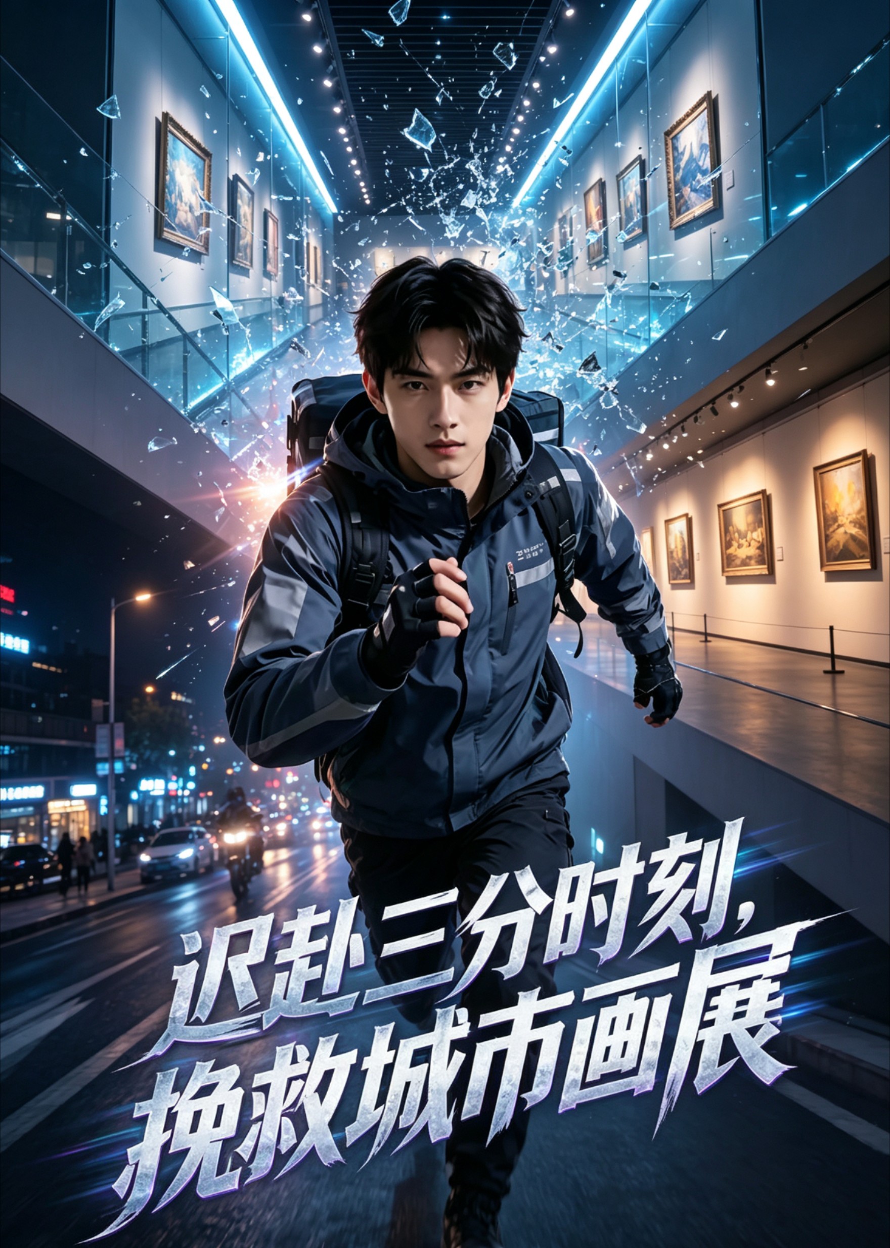 迟赴三分时刻，挽救城市画展封面图