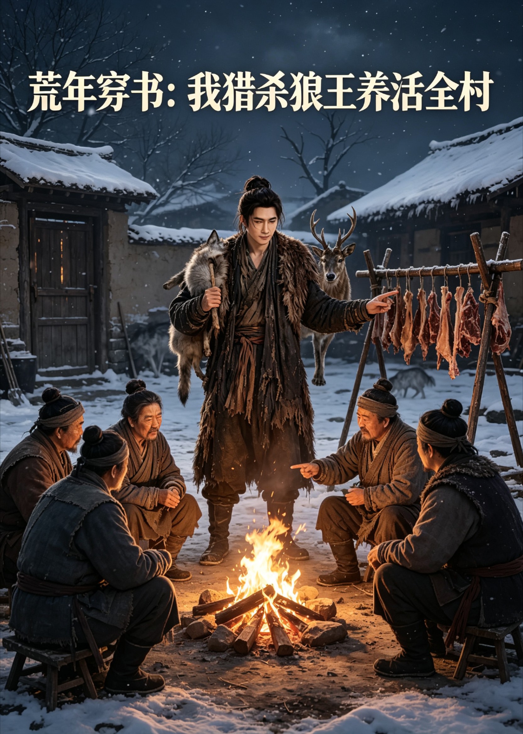 荒年穿书：我猎杀狼王养活全村