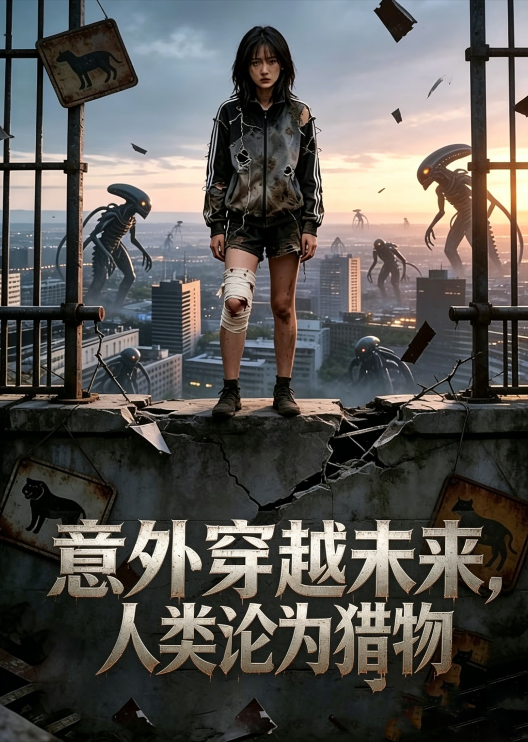 意外穿越未来，人类沦为猎物