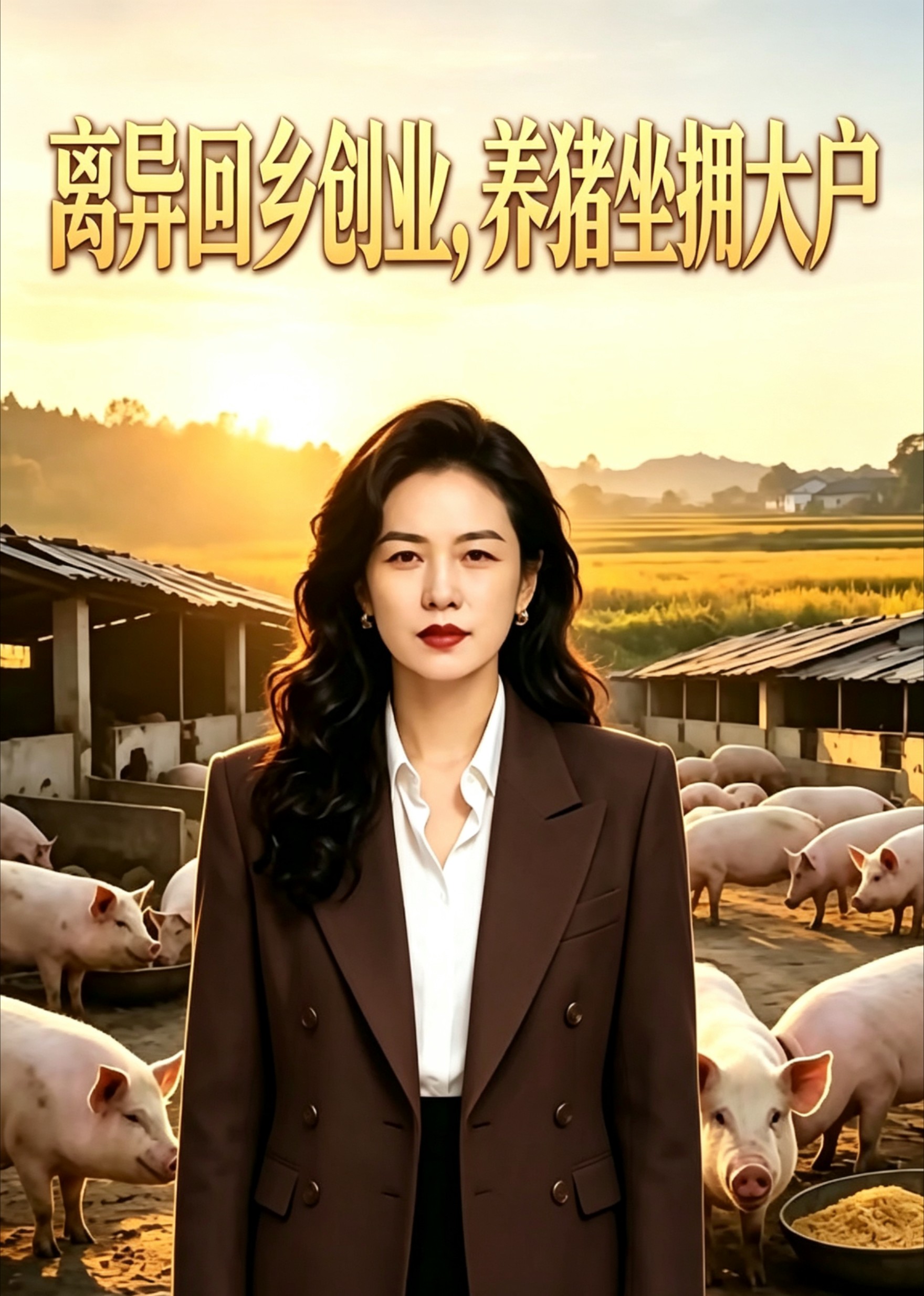 离异回乡创业，养猪坐拥大户