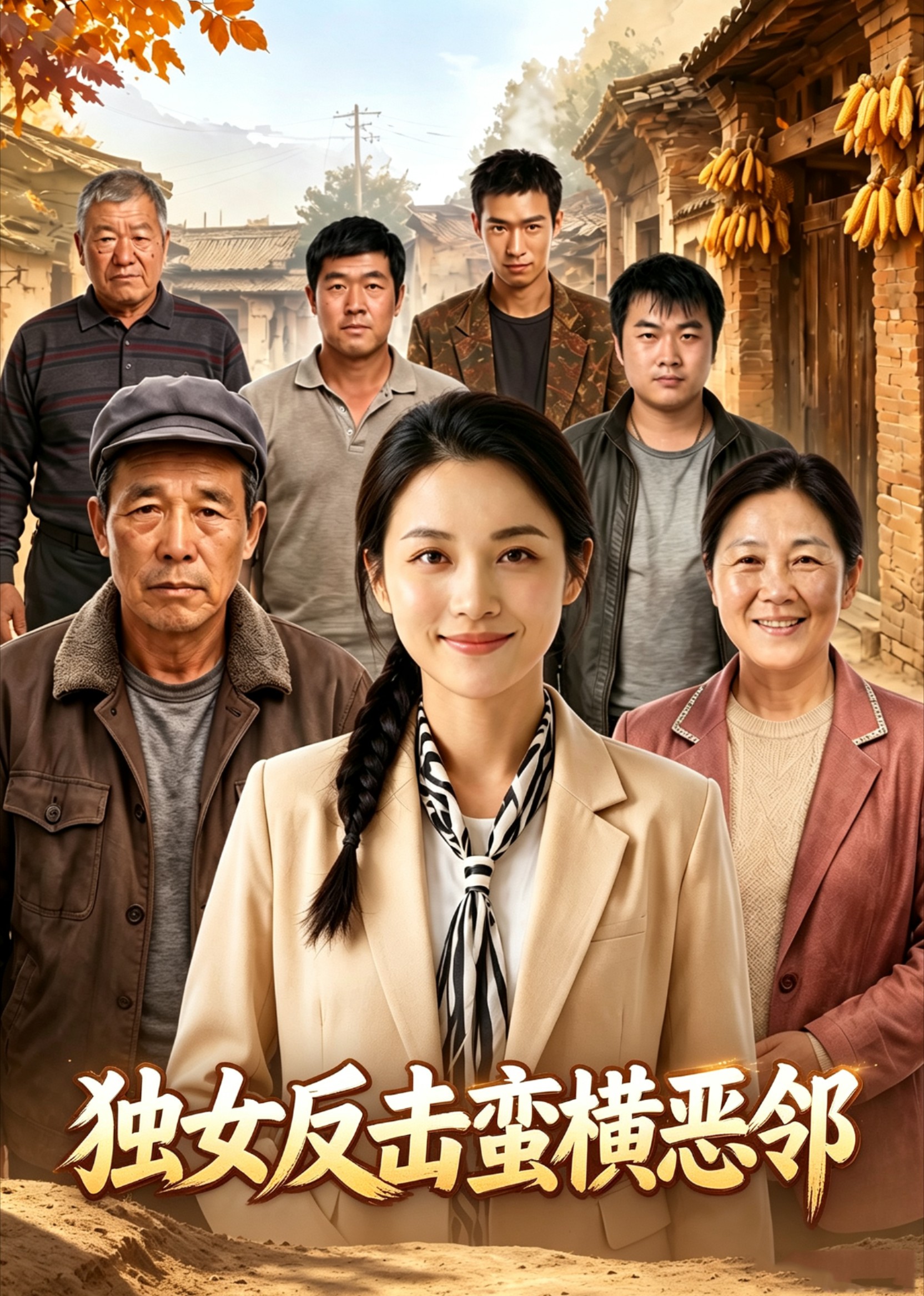 独女反击蛮横恶邻