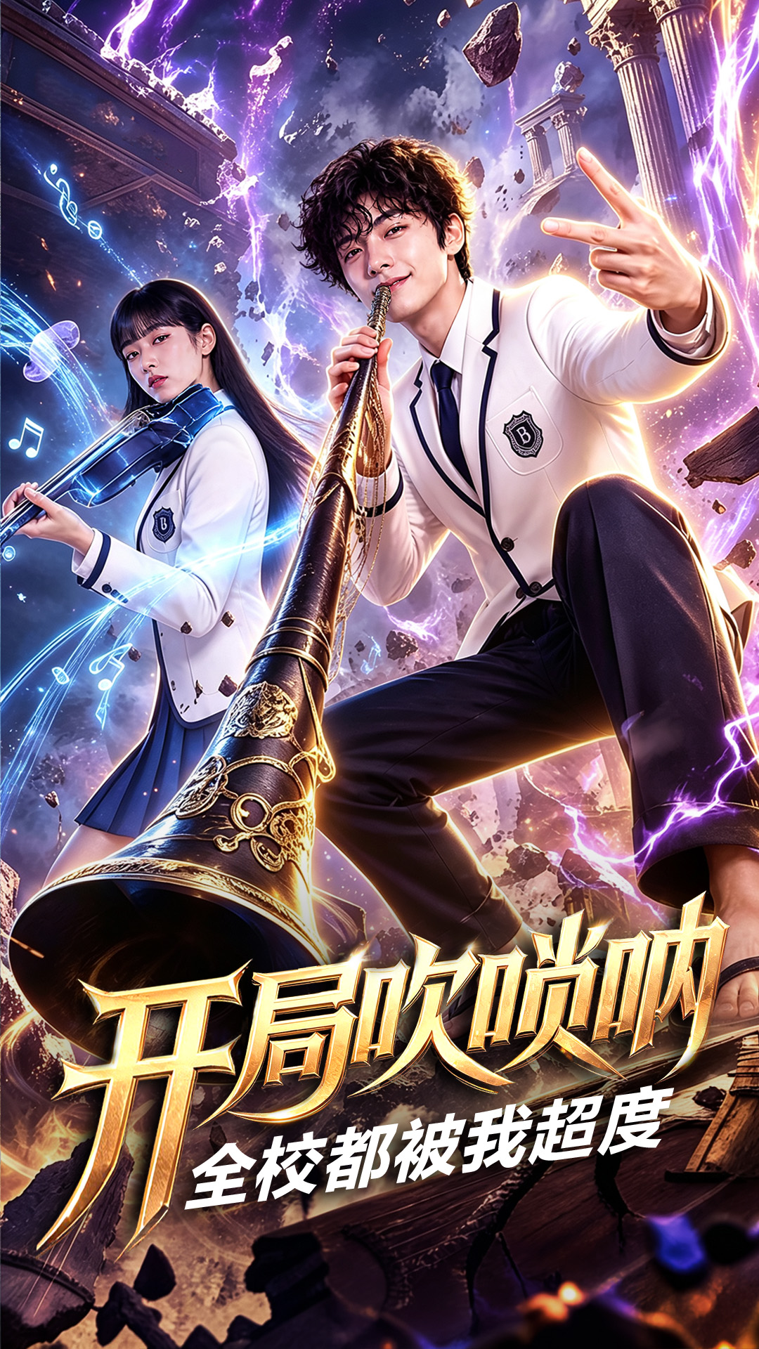 开局吹唢呐全校都被我超度封面图