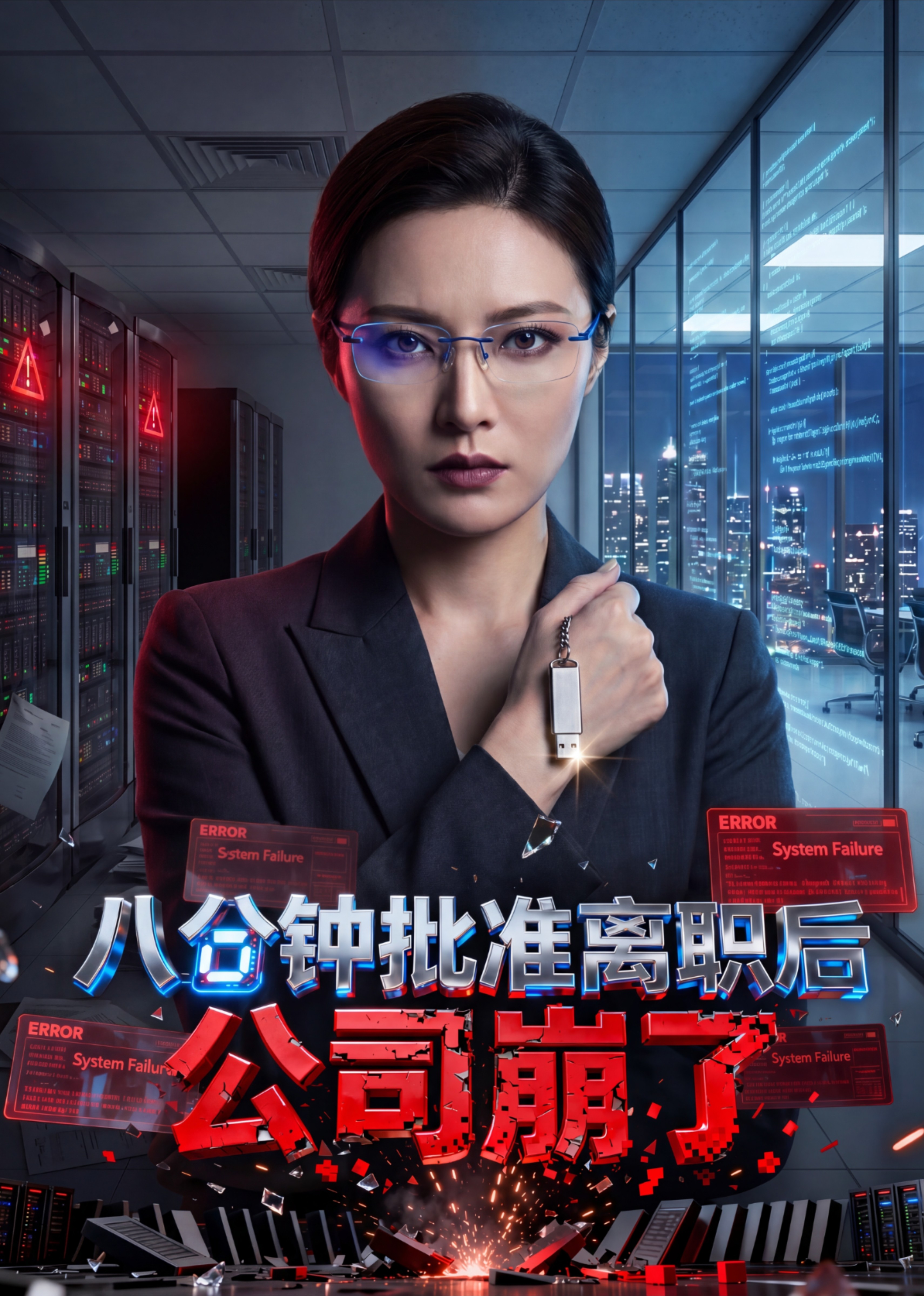 八分钟批准离职后，公司崩了封面图