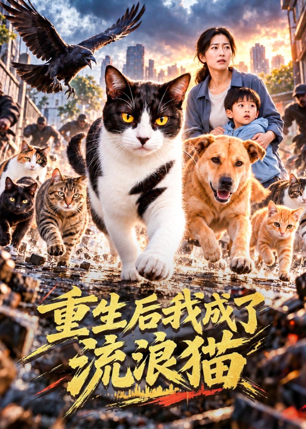 重生后我成了流浪猫封面图