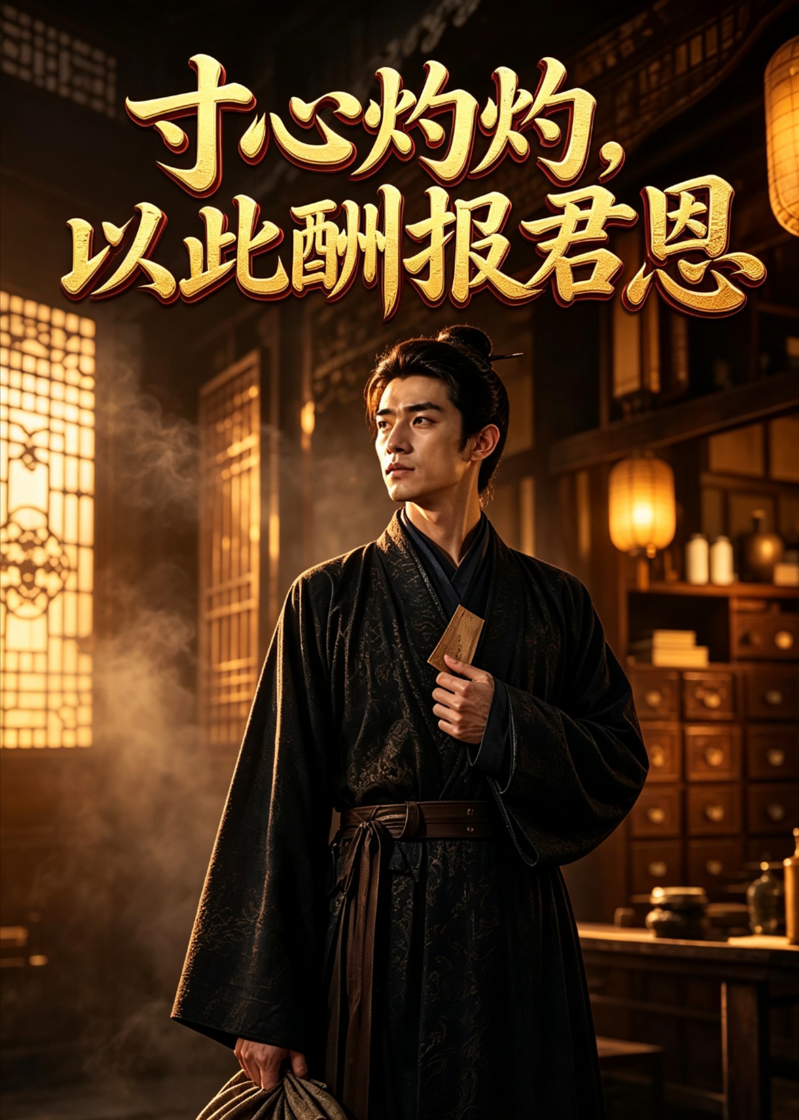 寸心灼灼，以此酬报君恩