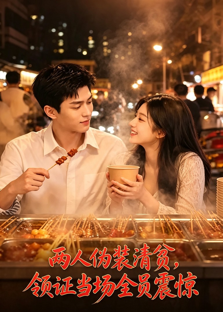 两人伪装清贫，领证当场全员震惊