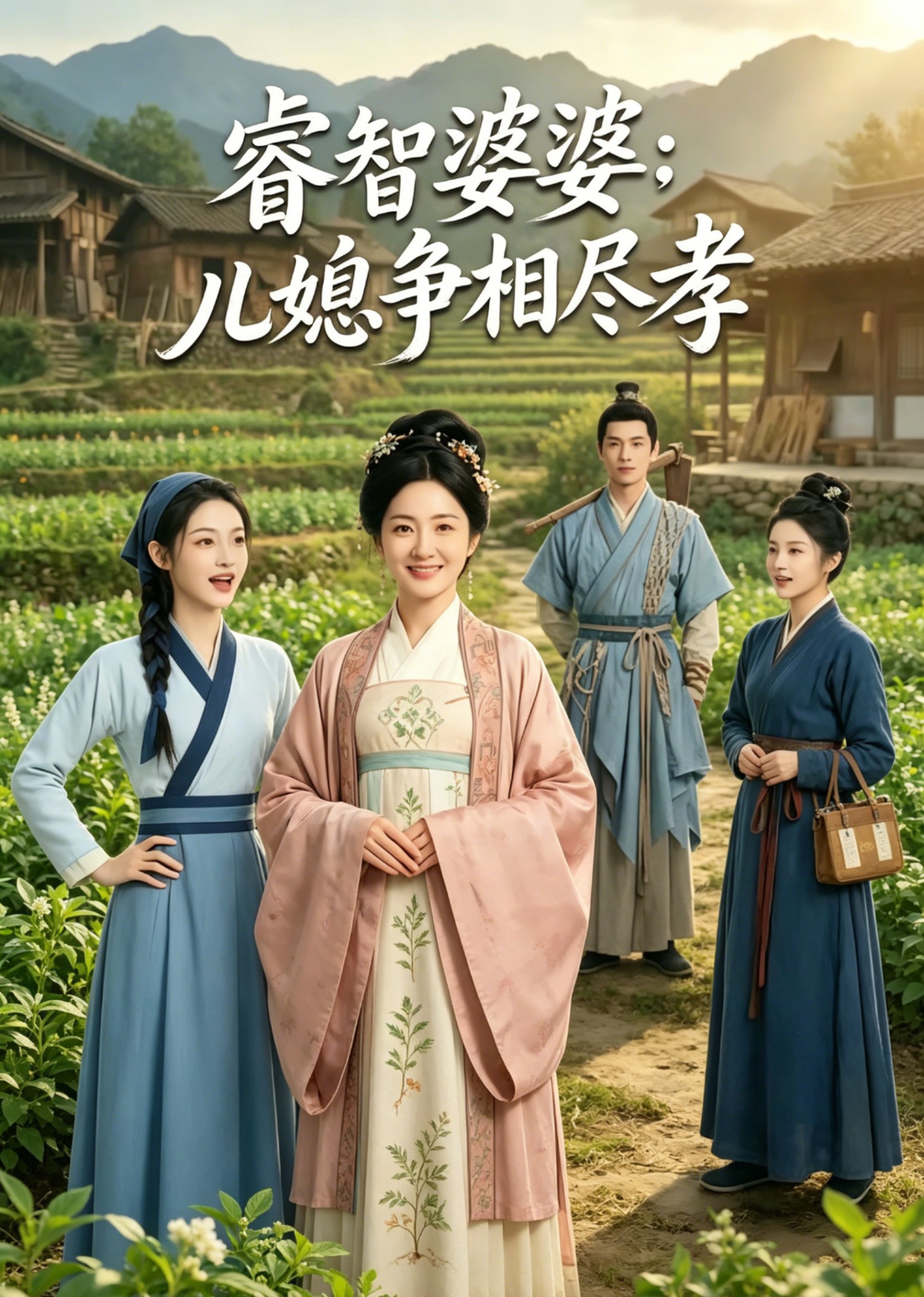 睿智婆婆，儿媳争相尽孝