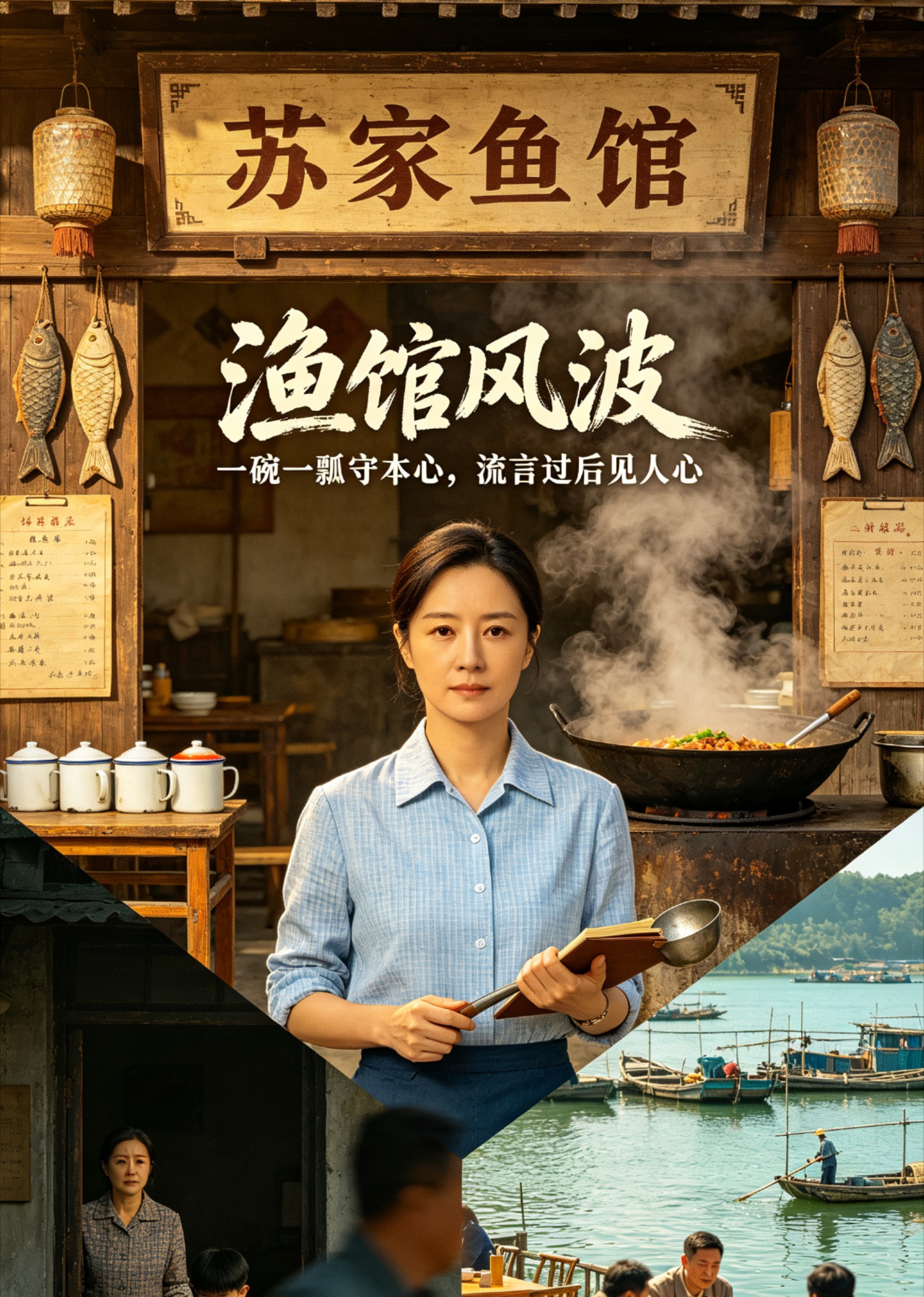 渔馆，风波