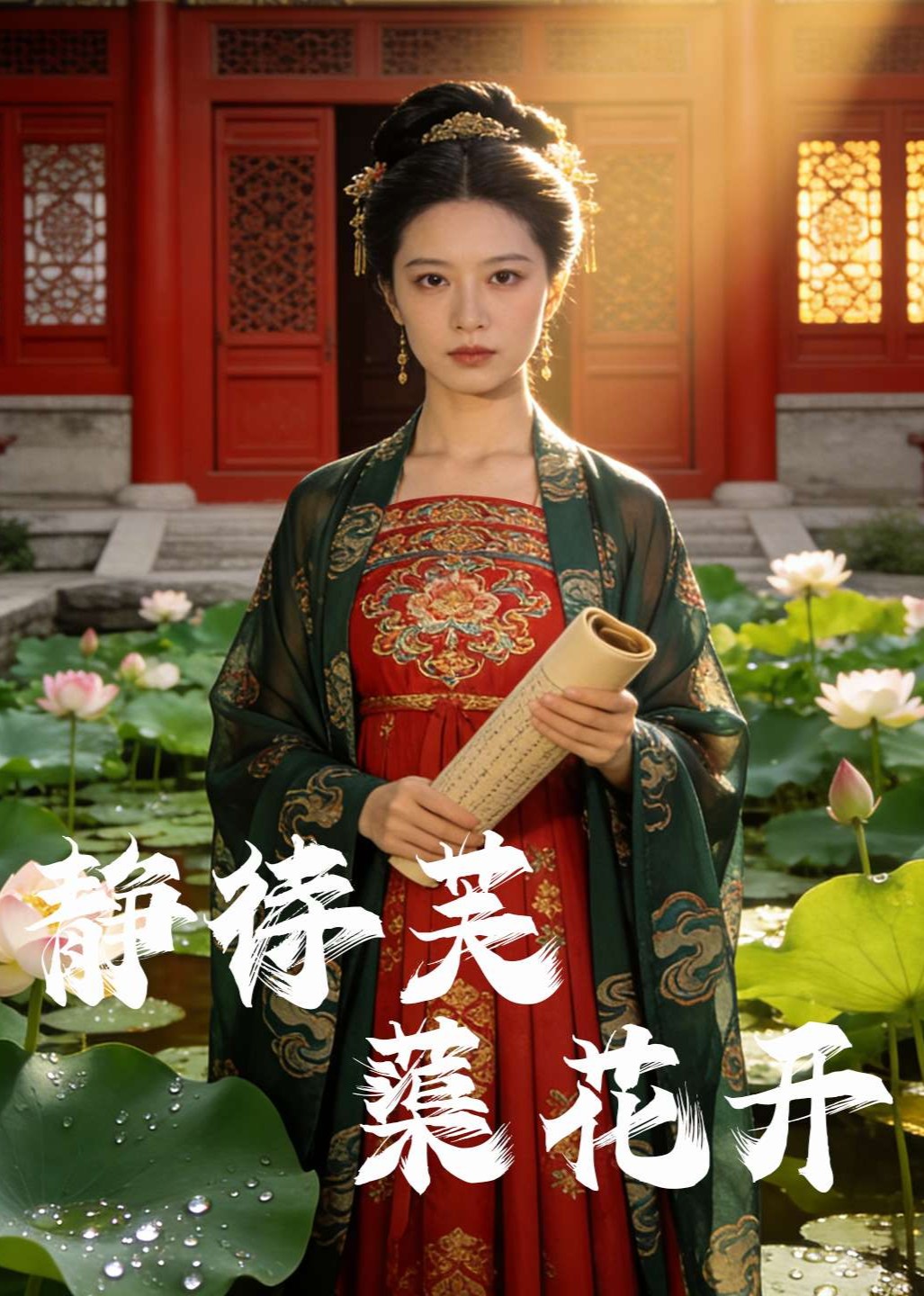 静待芙蕖花开