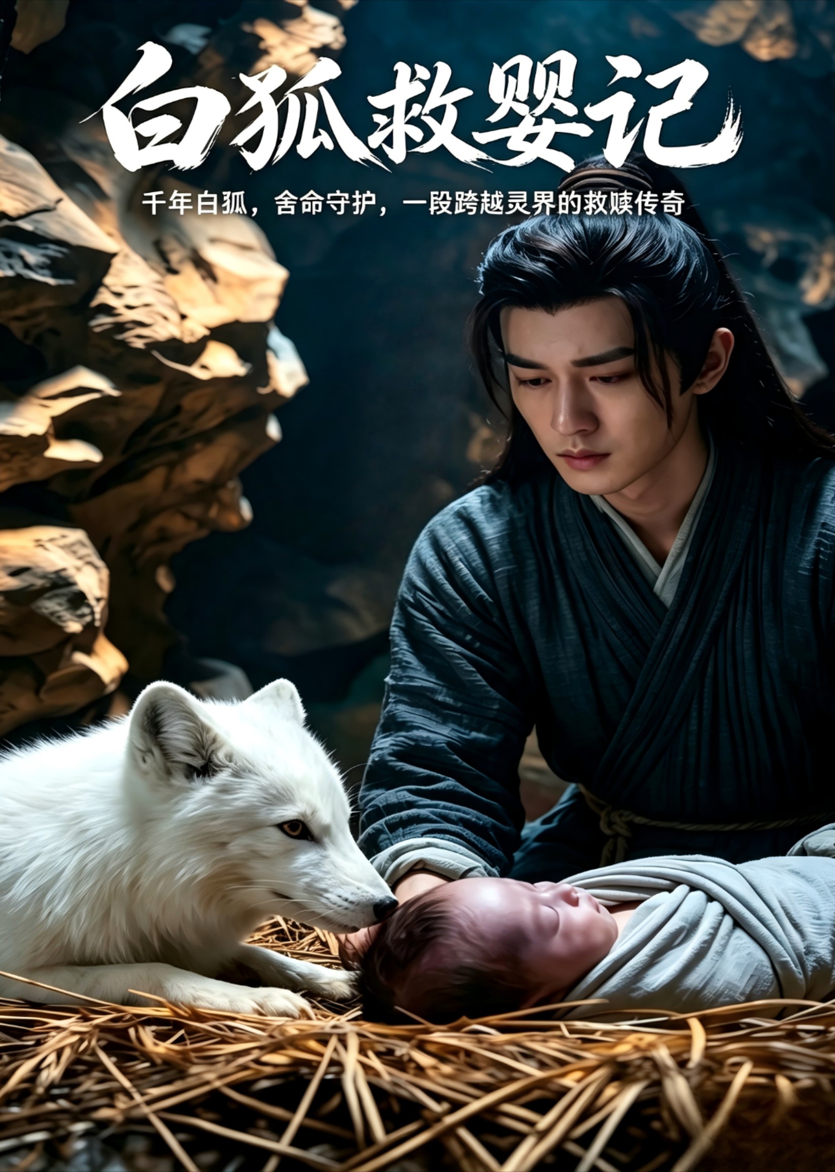 白狐救婴记