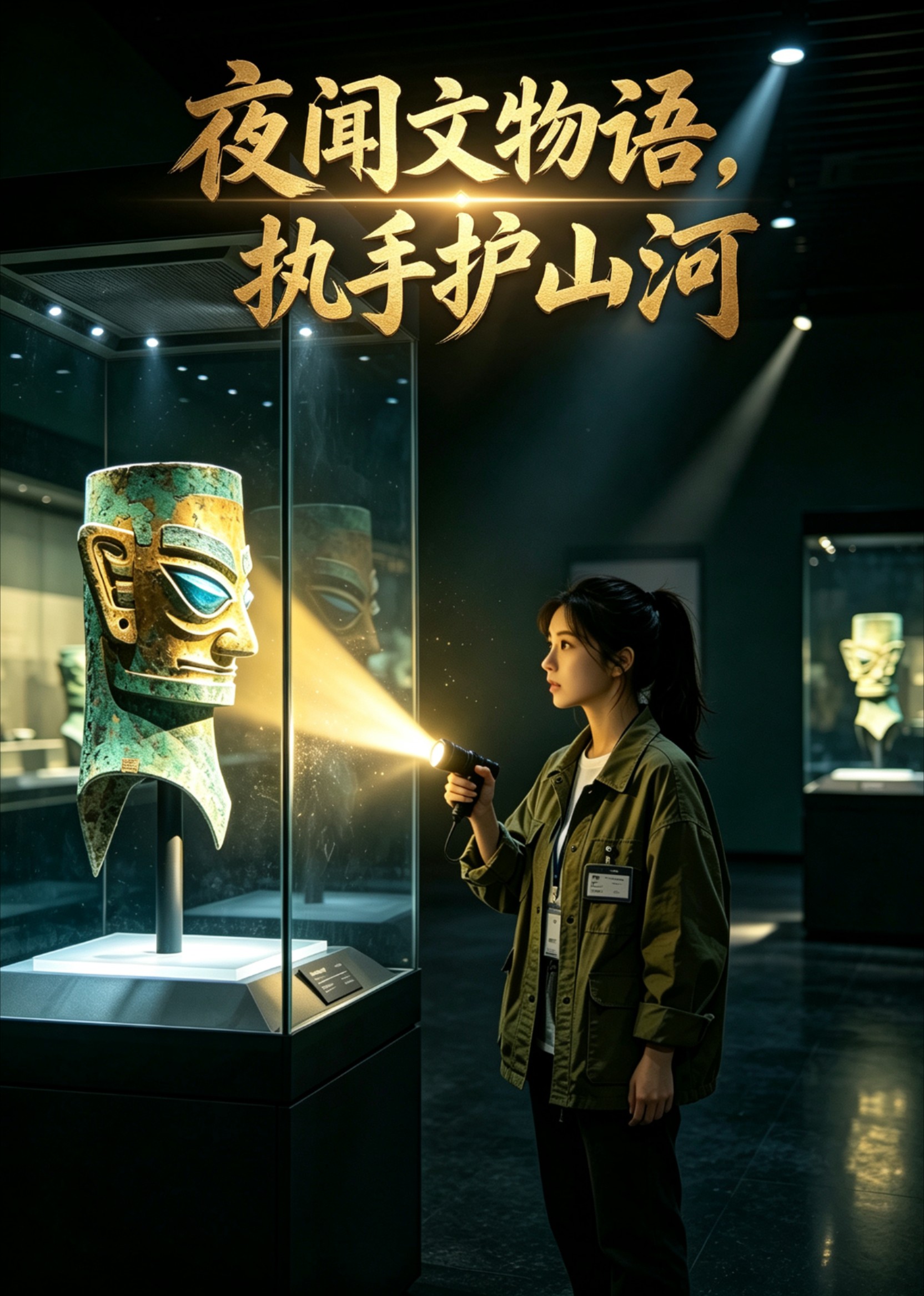 夜闻文物语，执手护山河封面图