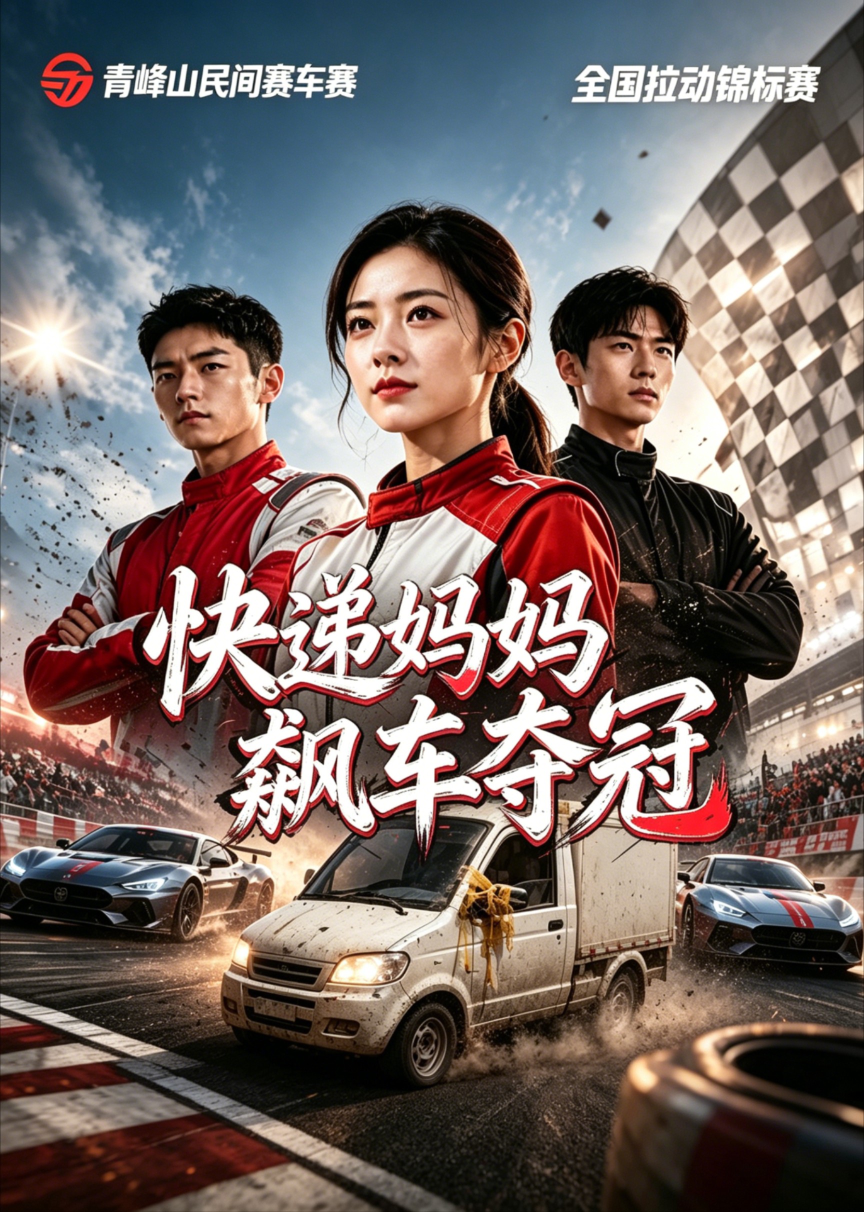 快递妈妈飙车夺冠