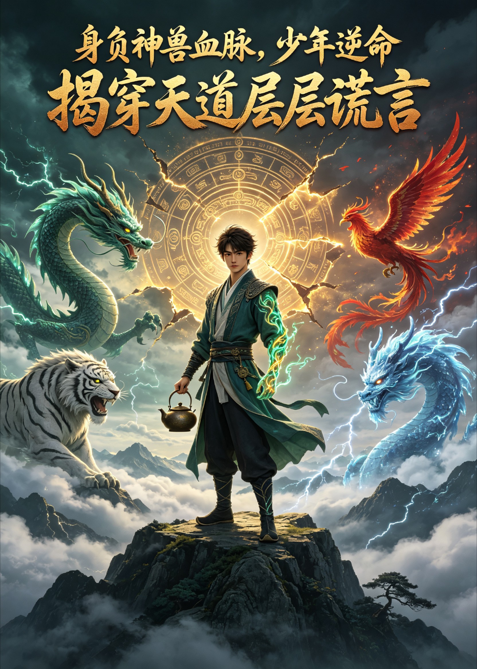 身负神兽血脉，少年逆命揭穿天道层层谎言
