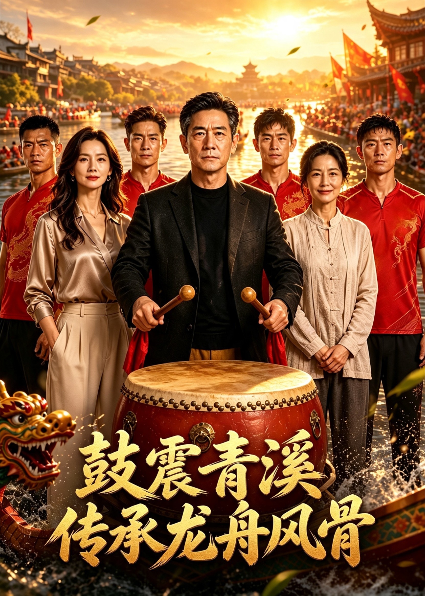 鼓震青溪传承龙舟风骨