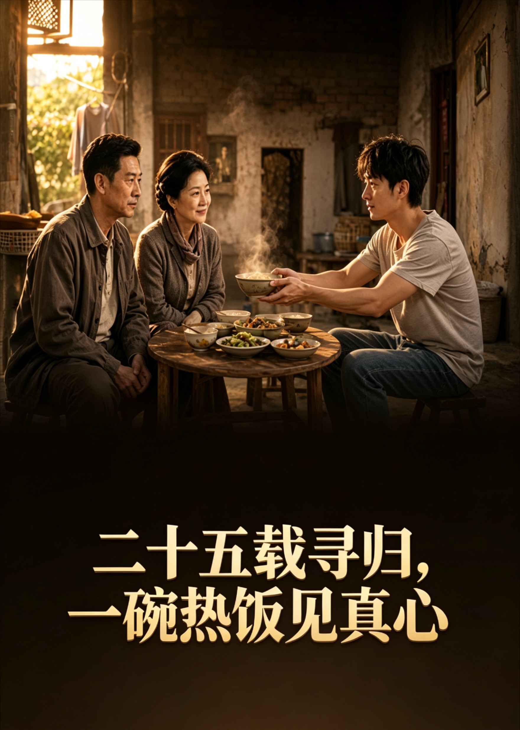 二十五载寻归，一碗热饭见真心封面图