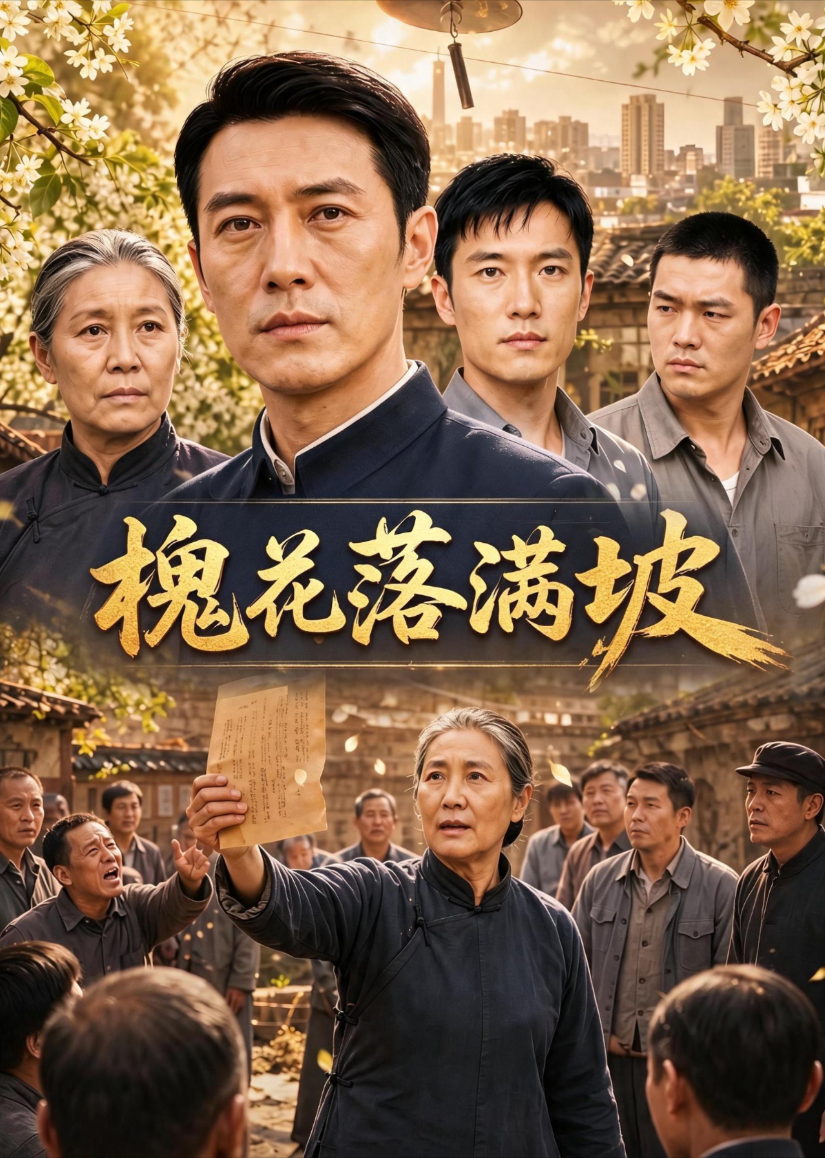 槐花落满坡封面图