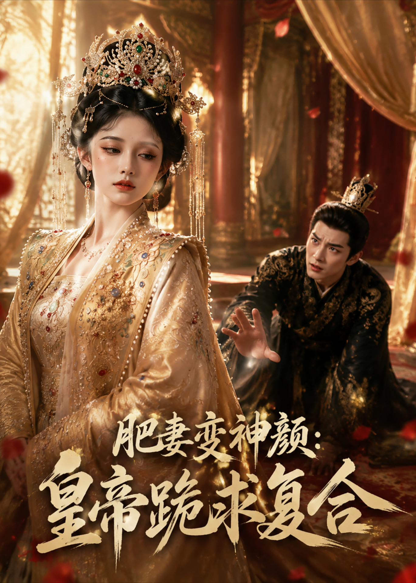肥妻变神颜：皇帝跪求复合封面图