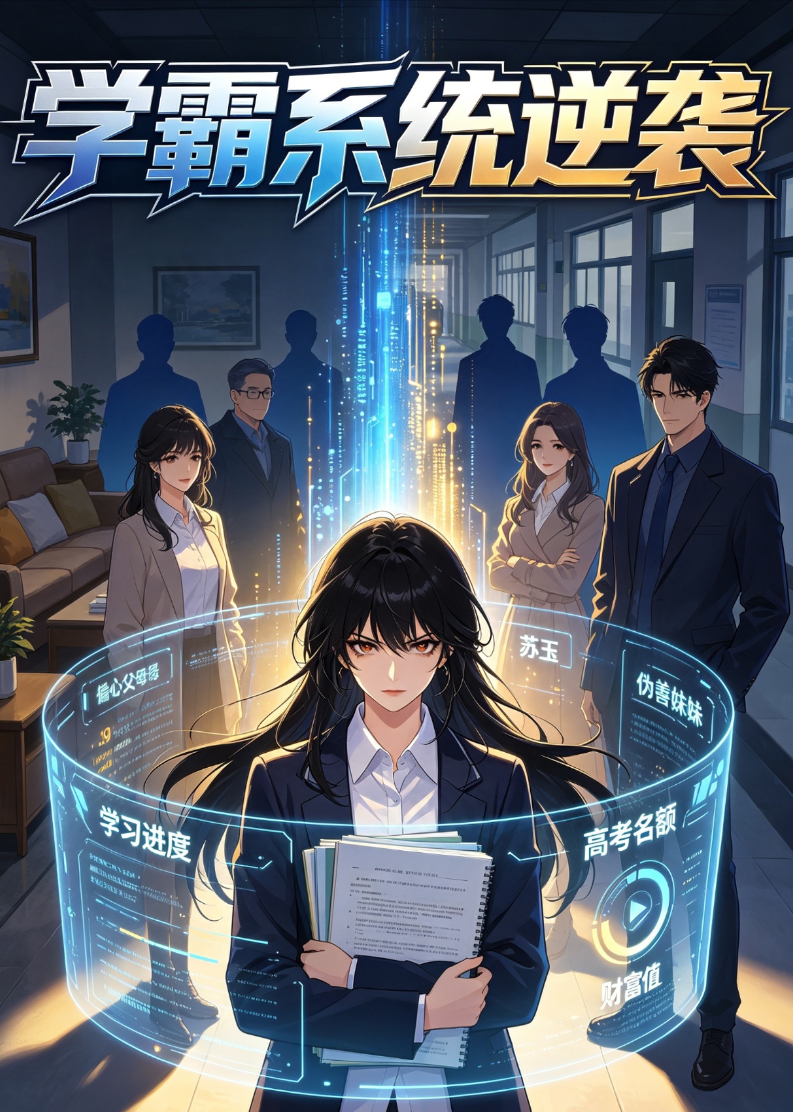 学霸系统逆袭封面图