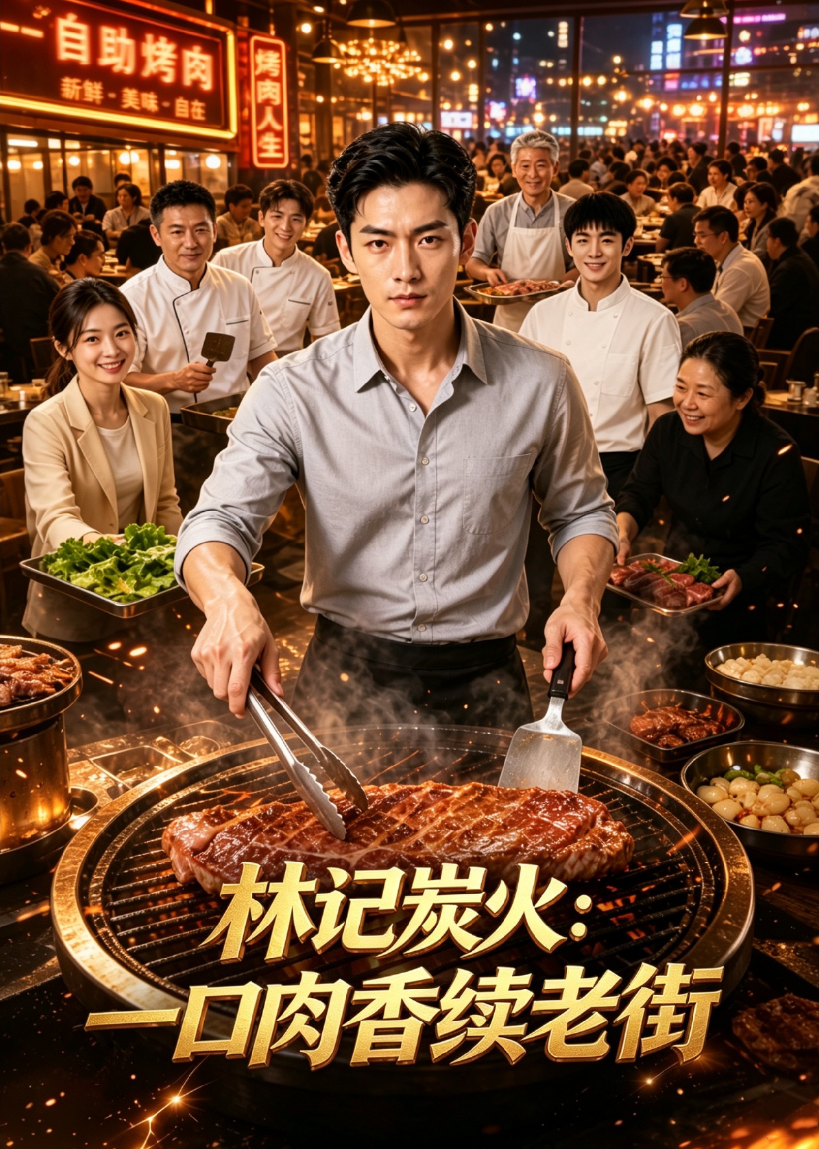 林记炭火：一口肉香续老街封面图