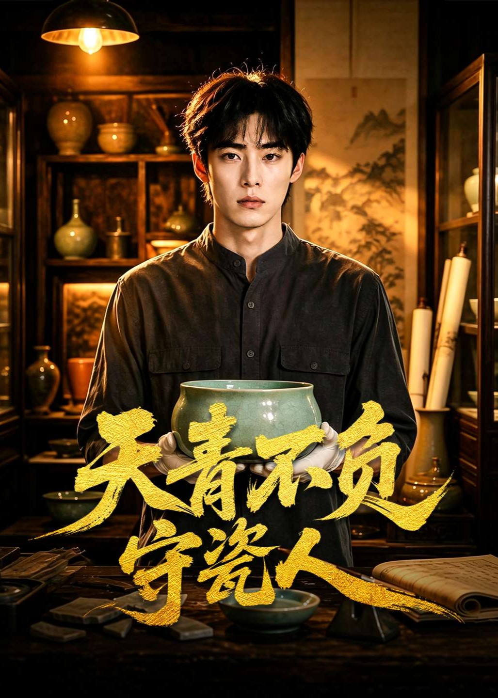 天青不负守瓷人