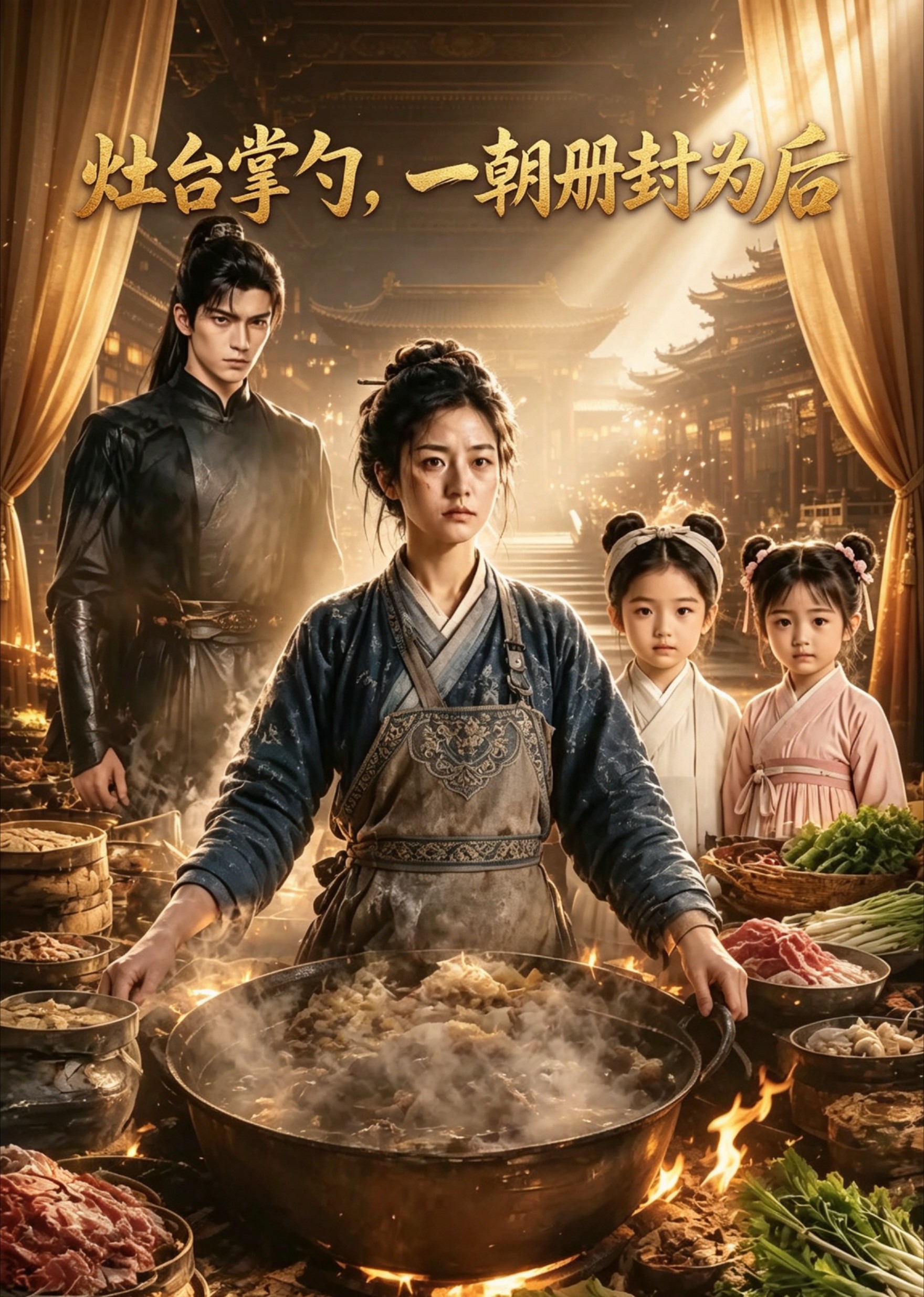 灶台掌勺，一朝册封为后