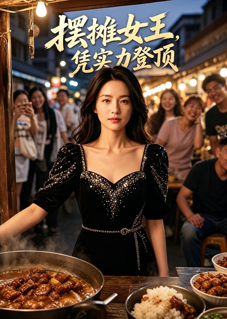 摆摊女王，凭实力登顶封面图