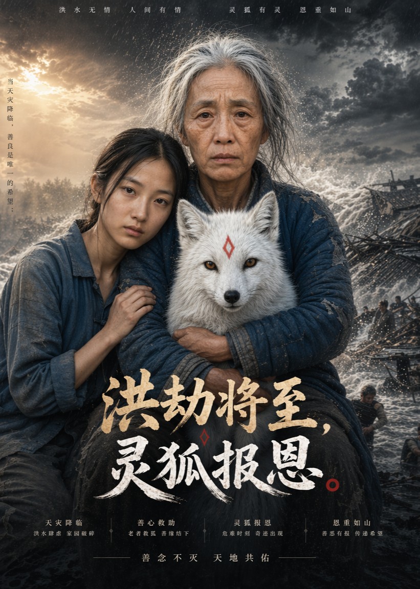 洪劫将至，灵狐报恩
